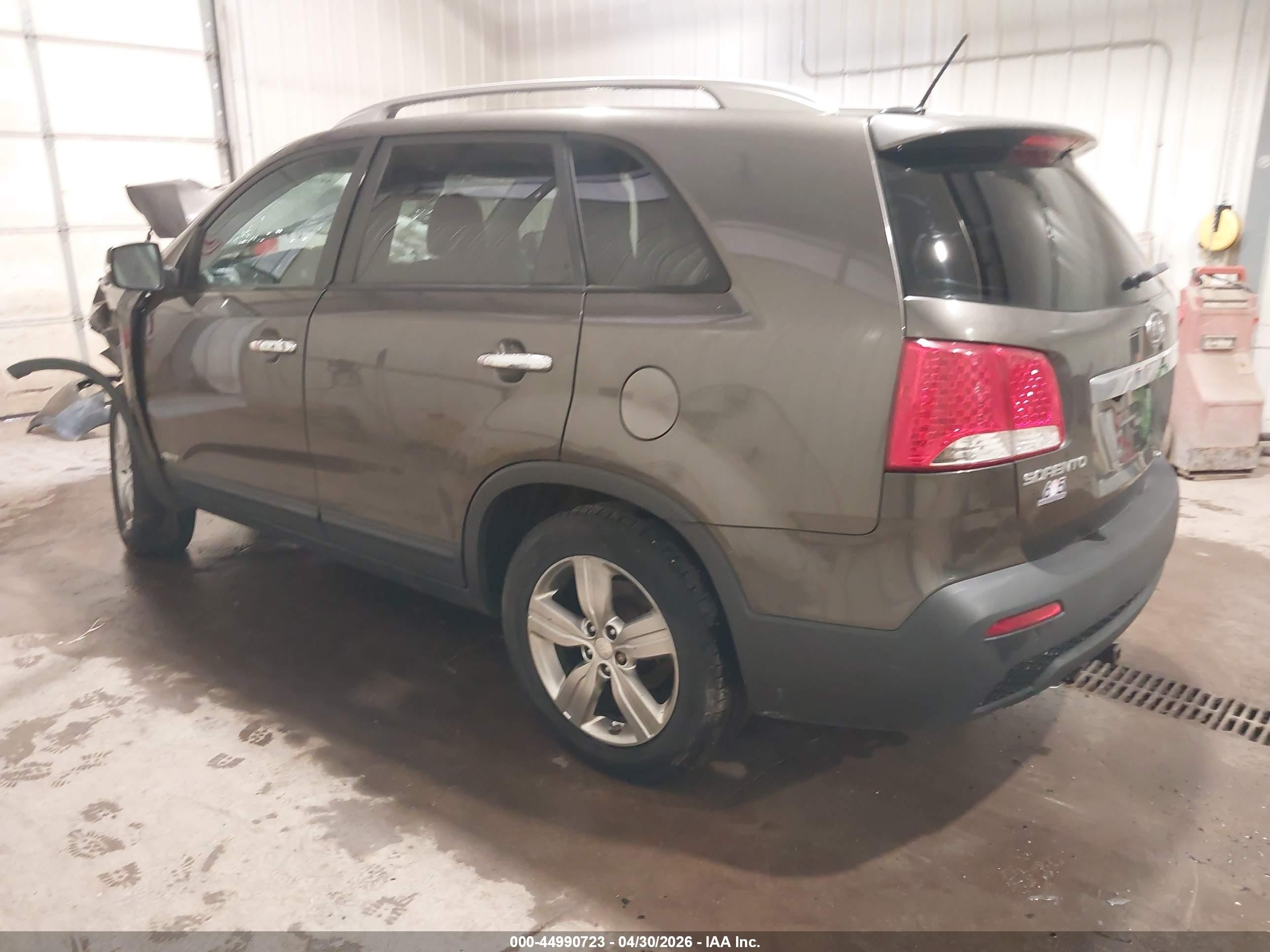 2013 Kia Sorento Ex V6 Серый vin: 5XYKUDA28DG394271