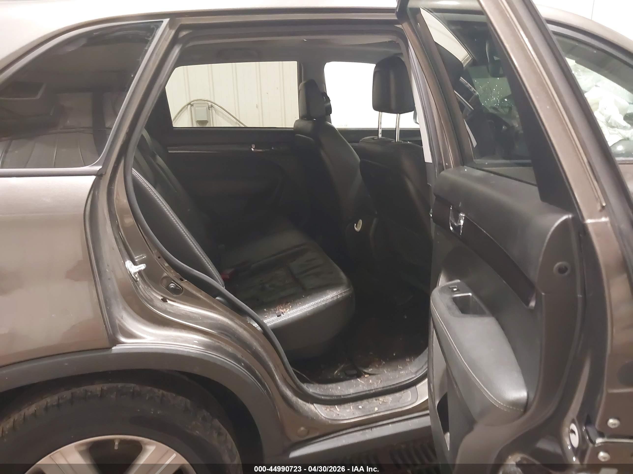 2013 Kia Sorento Ex V6 Серый vin: 5XYKUDA28DG394271