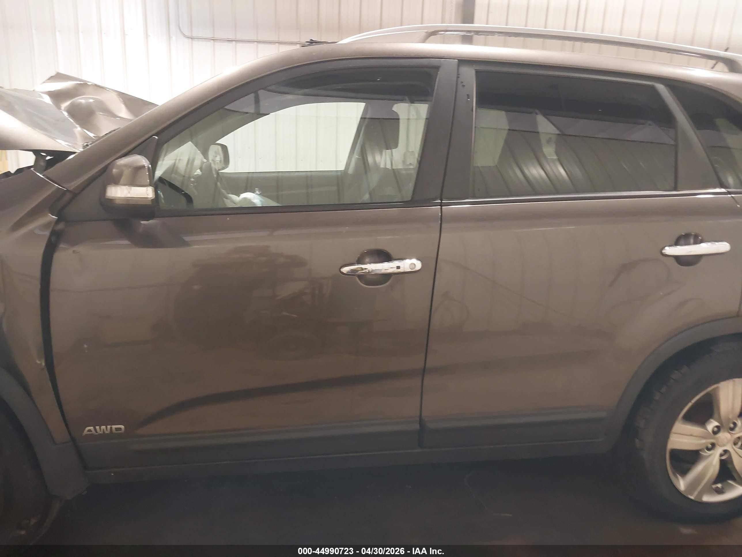 2013 Kia Sorento Ex V6 Серый vin: 5XYKUDA28DG394271