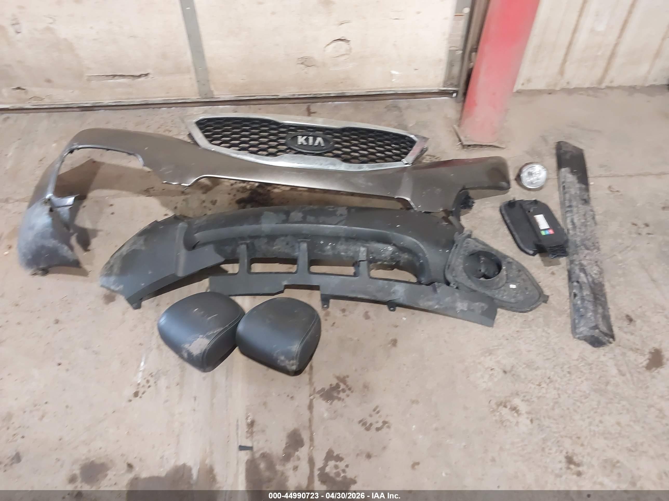 2013 Kia Sorento Ex V6 Серый vin: 5XYKUDA28DG394271