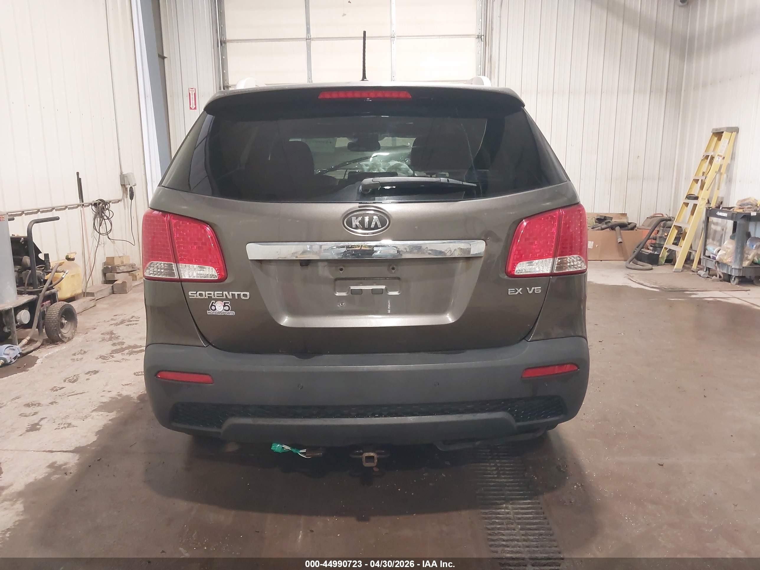 2013 Kia Sorento Ex V6 Серый vin: 5XYKUDA28DG394271