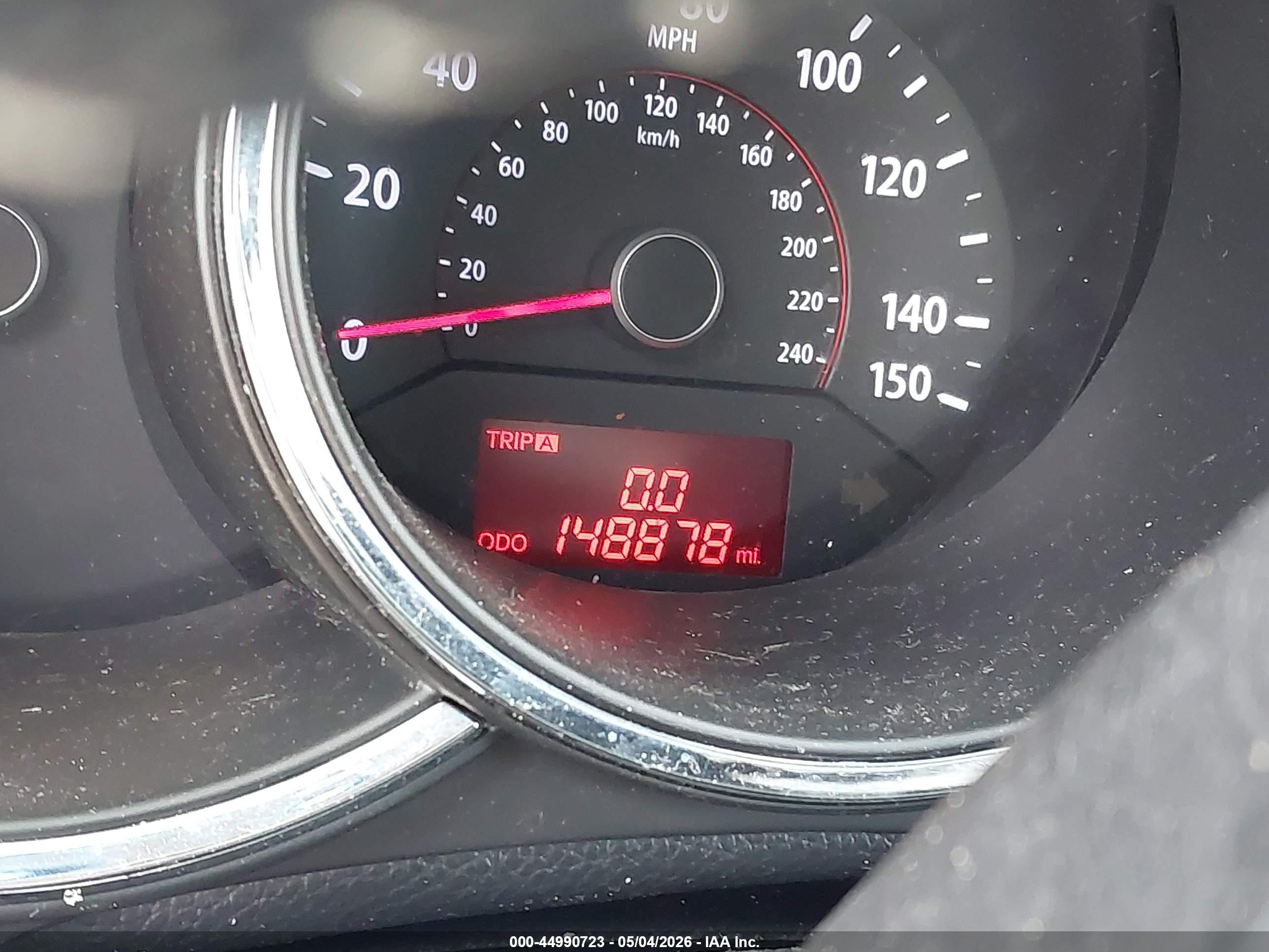 2013 Kia Sorento Ex V6 Серый vin: 5XYKUDA28DG394271