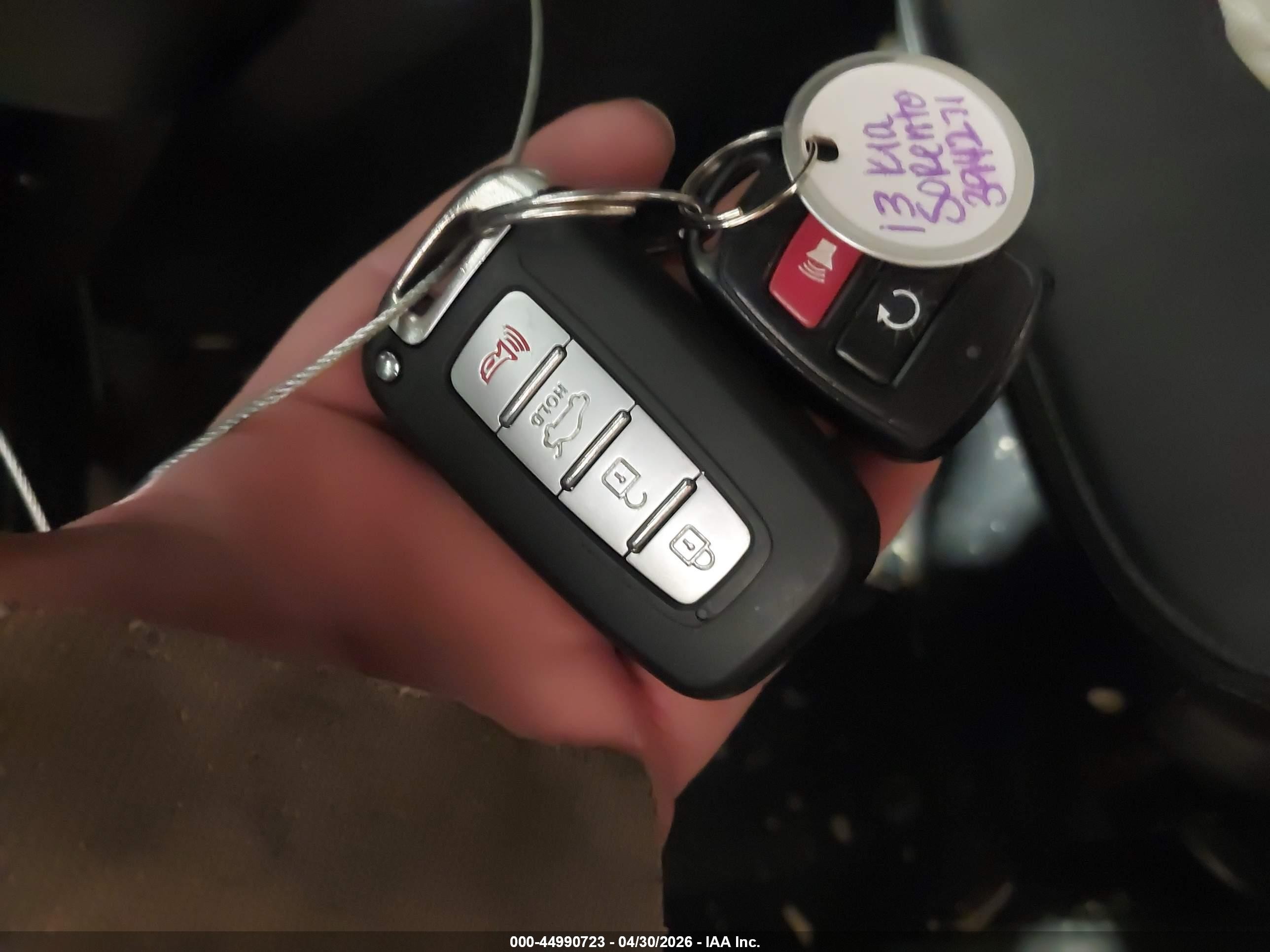 2013 Kia Sorento Ex V6 Серый vin: 5XYKUDA28DG394271