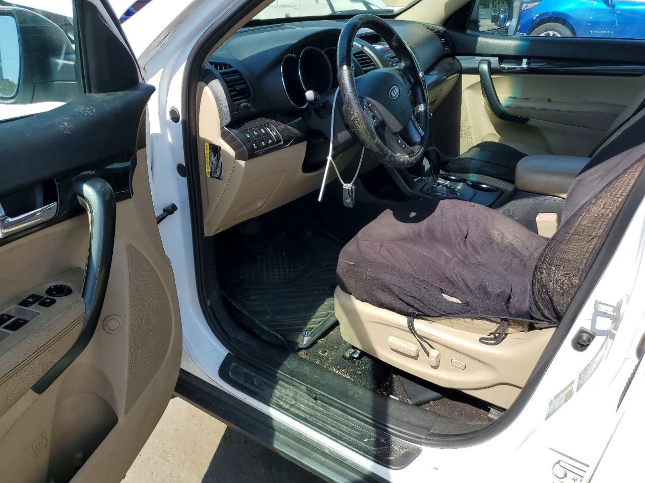 2011 Kia Sorento Ex White vin: 5XYKUDA29BG153851