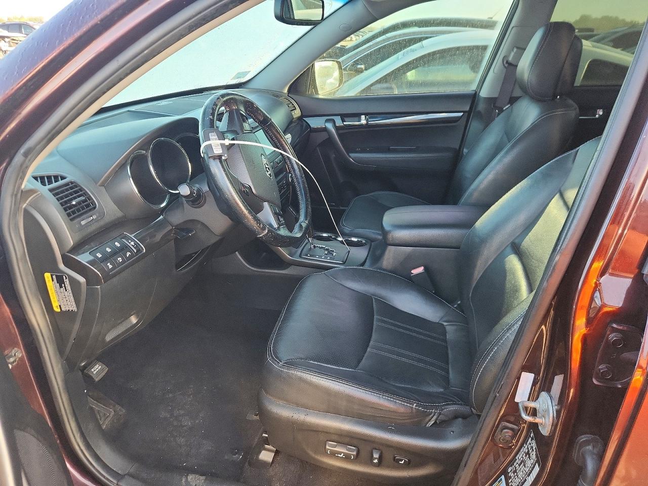 2012 Kia Sorento Ex Burgundy vin: 5XYKUDA29CG303006