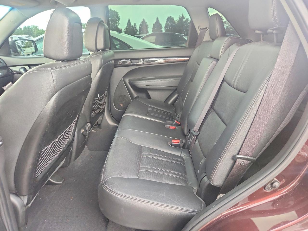 2012 Kia Sorento Ex Burgundy vin: 5XYKUDA29CG303006