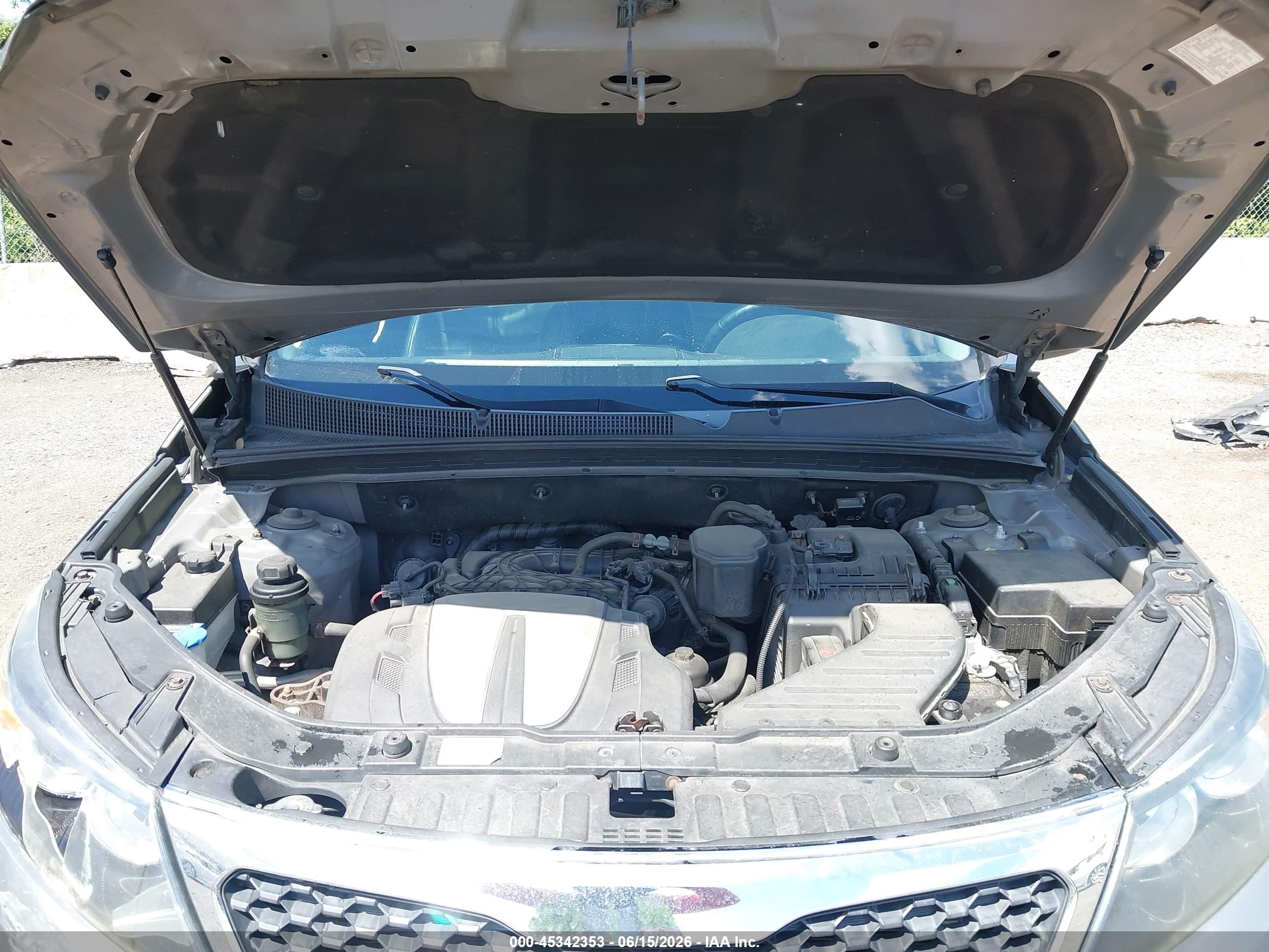 2013 Kia Sorento Ex V6 Gold vin: 5XYKUDA29DG319711
