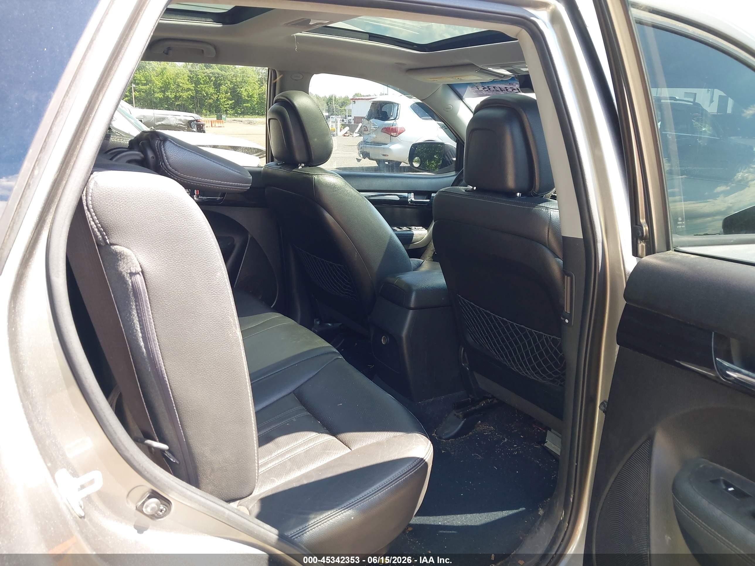 2013 Kia Sorento Ex V6 Gold vin: 5XYKUDA29DG319711