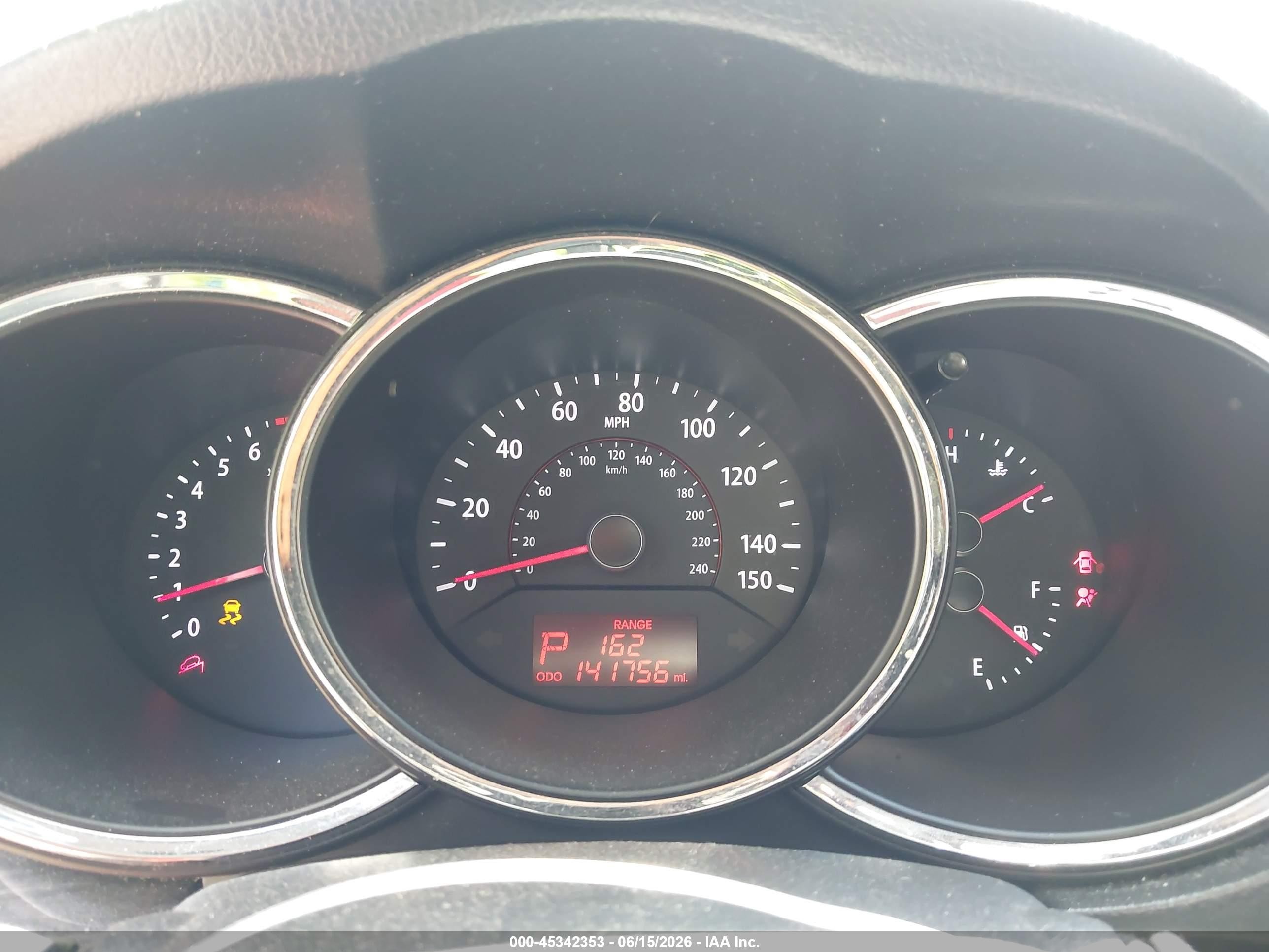 2013 Kia Sorento Ex V6 Gold vin: 5XYKUDA29DG319711
