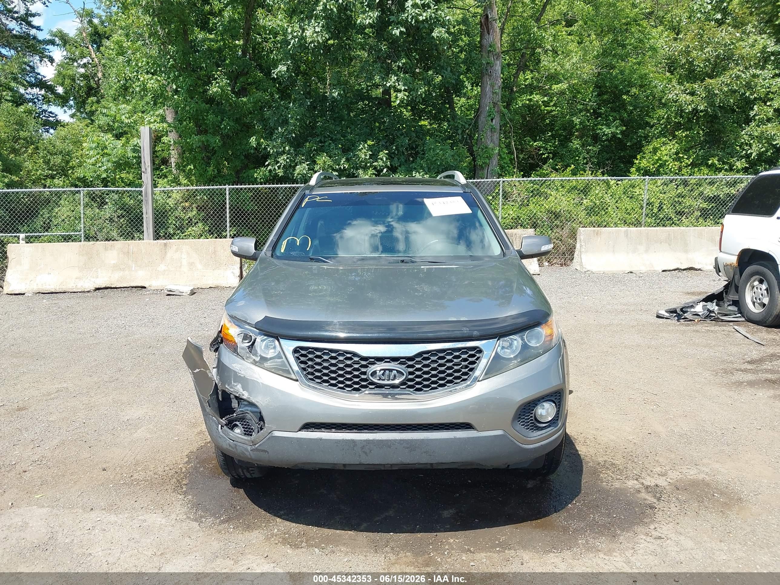 2013 Kia Sorento Ex V6 Gold vin: 5XYKUDA29DG319711