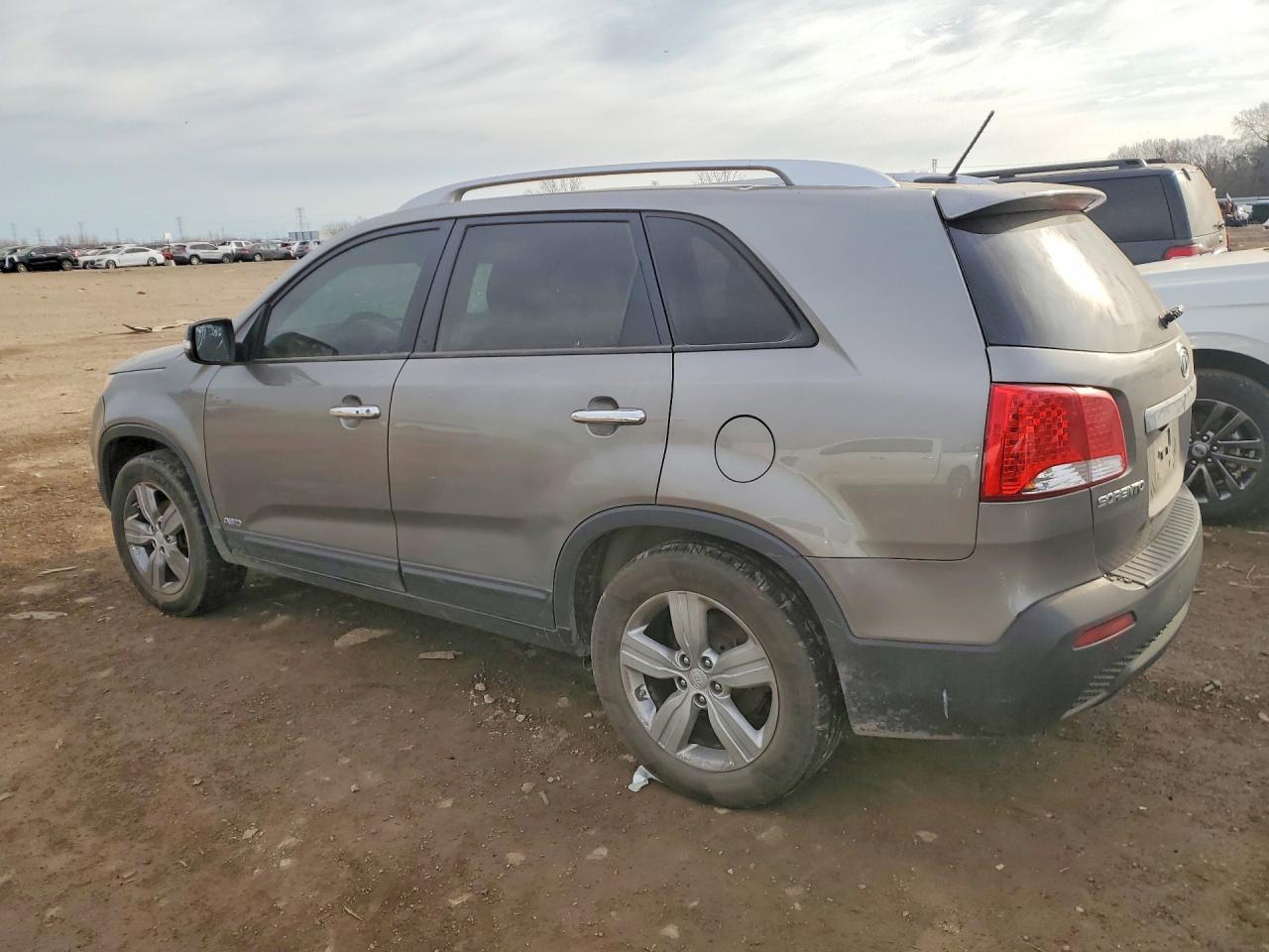 2013 Kia Sorento Ex Gray vin: 5XYKUDA29DG370917