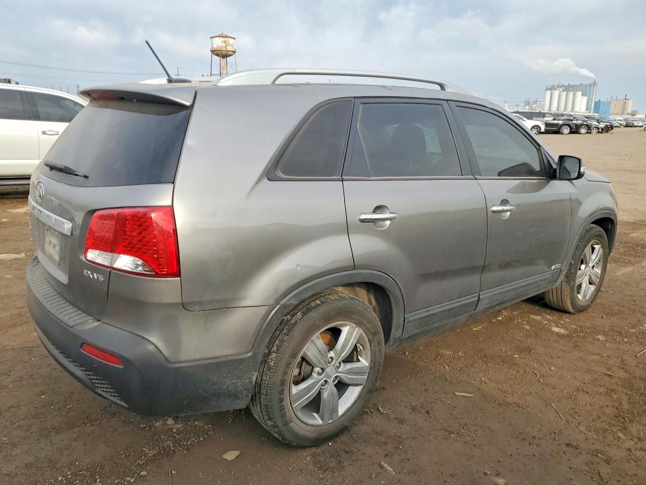 2013 Kia Sorento Ex Gray vin: 5XYKUDA29DG370917