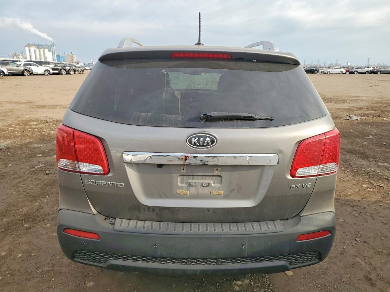 2013 Kia Sorento Ex Gray vin: 5XYKUDA29DG370917