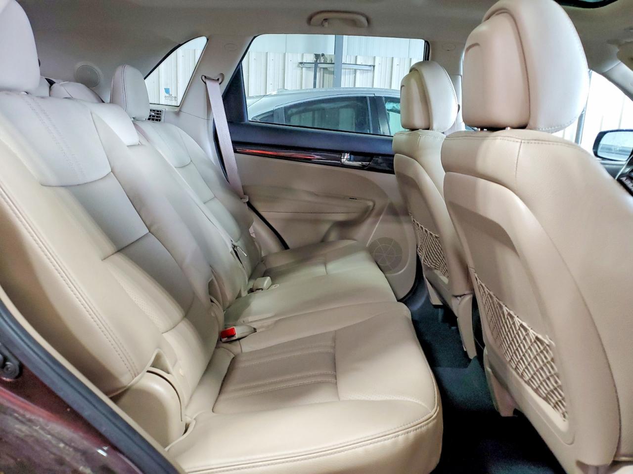 2013 Kia Sorento Ex Burgundy vin: 5XYKUDA29DG403592