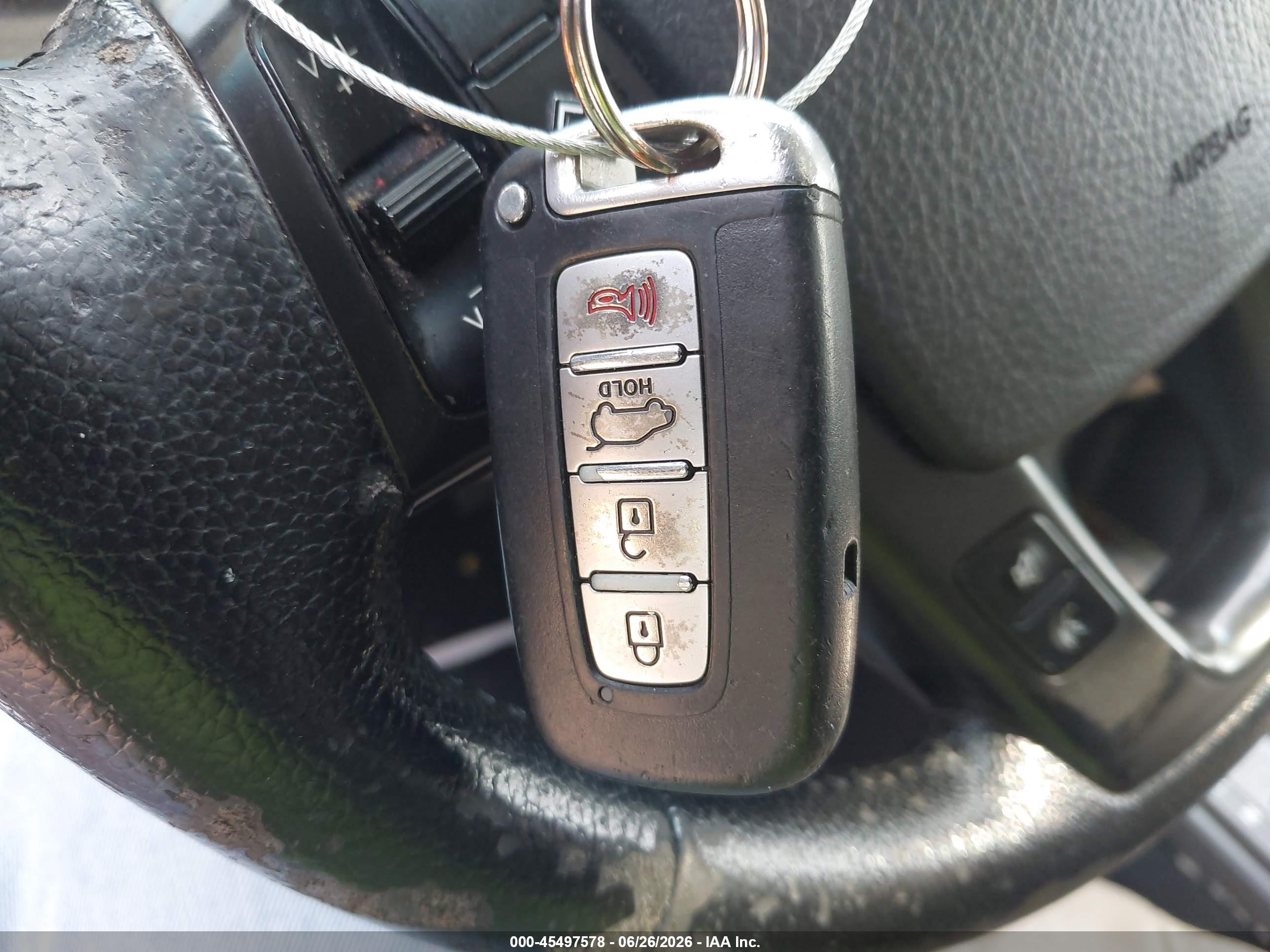 2013 Kia Sorento Ex V6 White vin: 5XYKUDA29DG413300