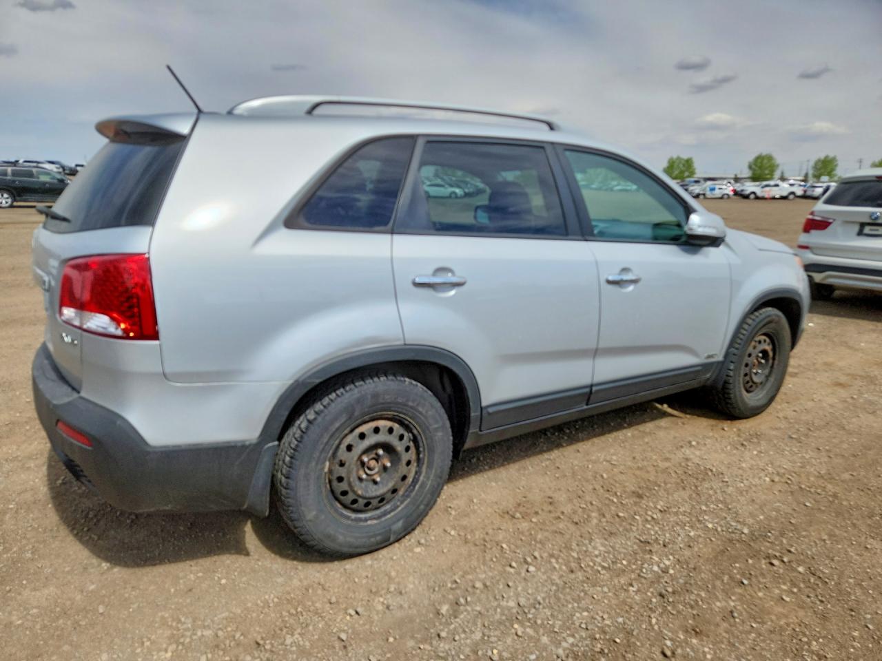 2012 Kia Sorento Ex Gray vin: 5XYKUDA2XCG283137