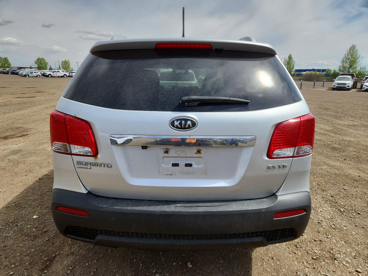 2012 Kia Sorento Ex Gray vin: 5XYKUDA2XCG283137