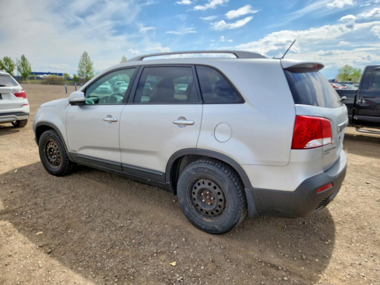2012 Kia Sorento Ex Gray vin: 5XYKUDA2XCG283137