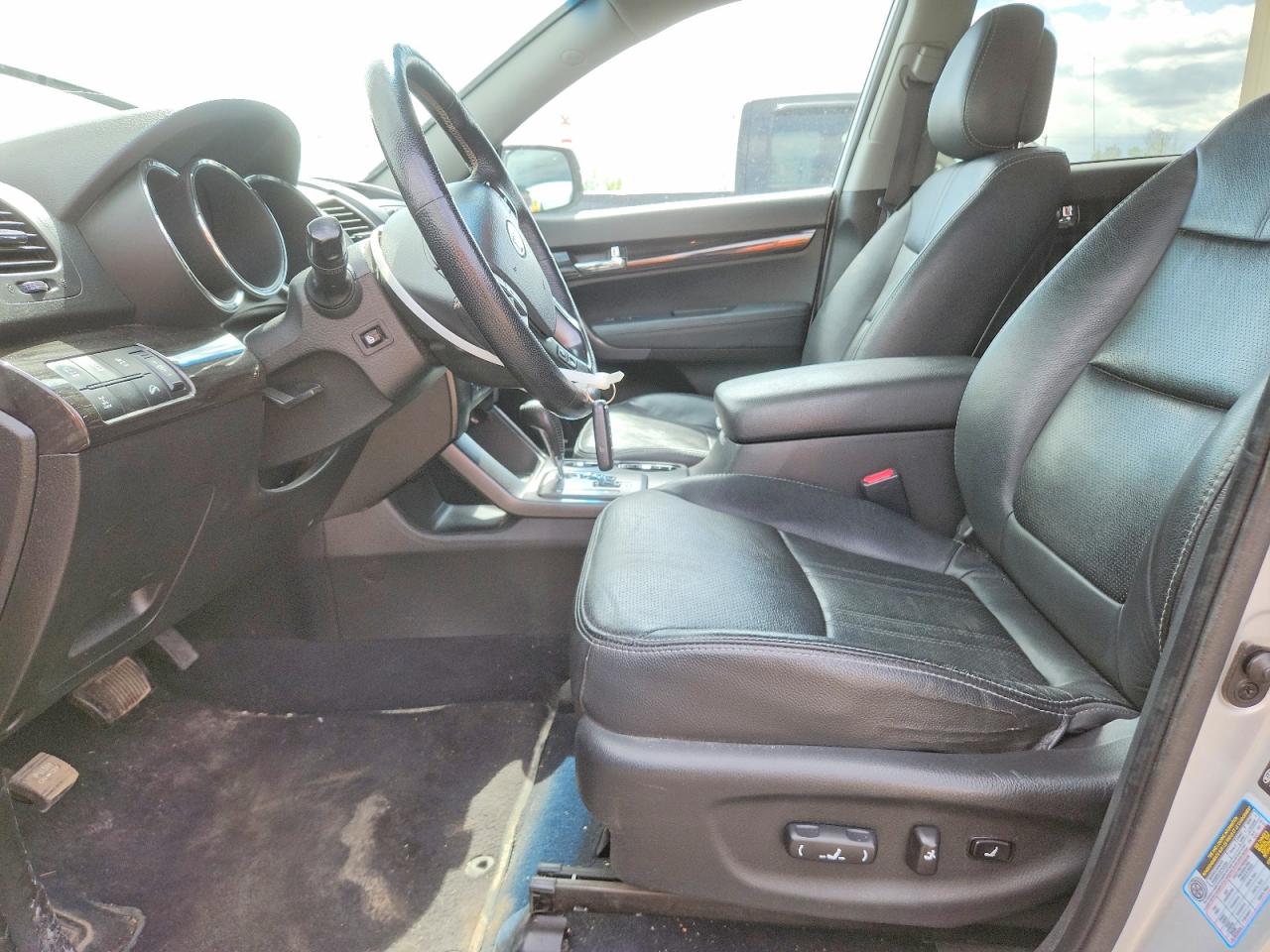 2012 Kia Sorento Ex Gray vin: 5XYKUDA2XCG283137
