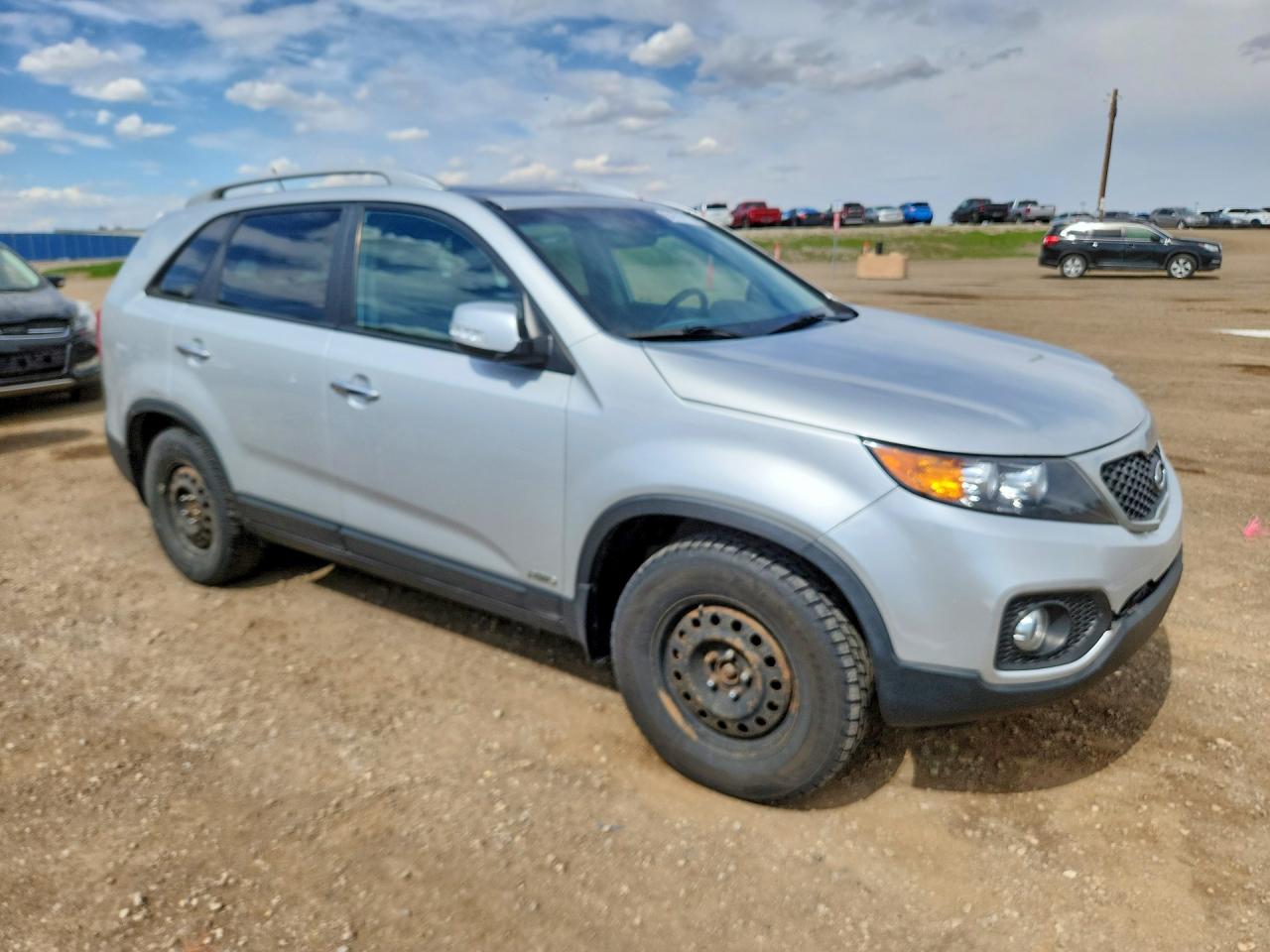 2012 Kia Sorento Ex Gray vin: 5XYKUDA2XCG283137