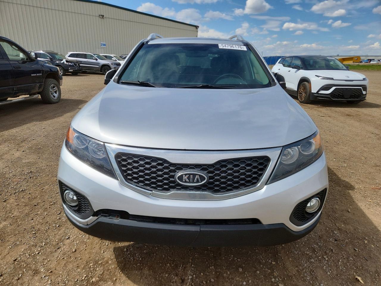 2012 Kia Sorento Ex Gray vin: 5XYKUDA2XCG283137