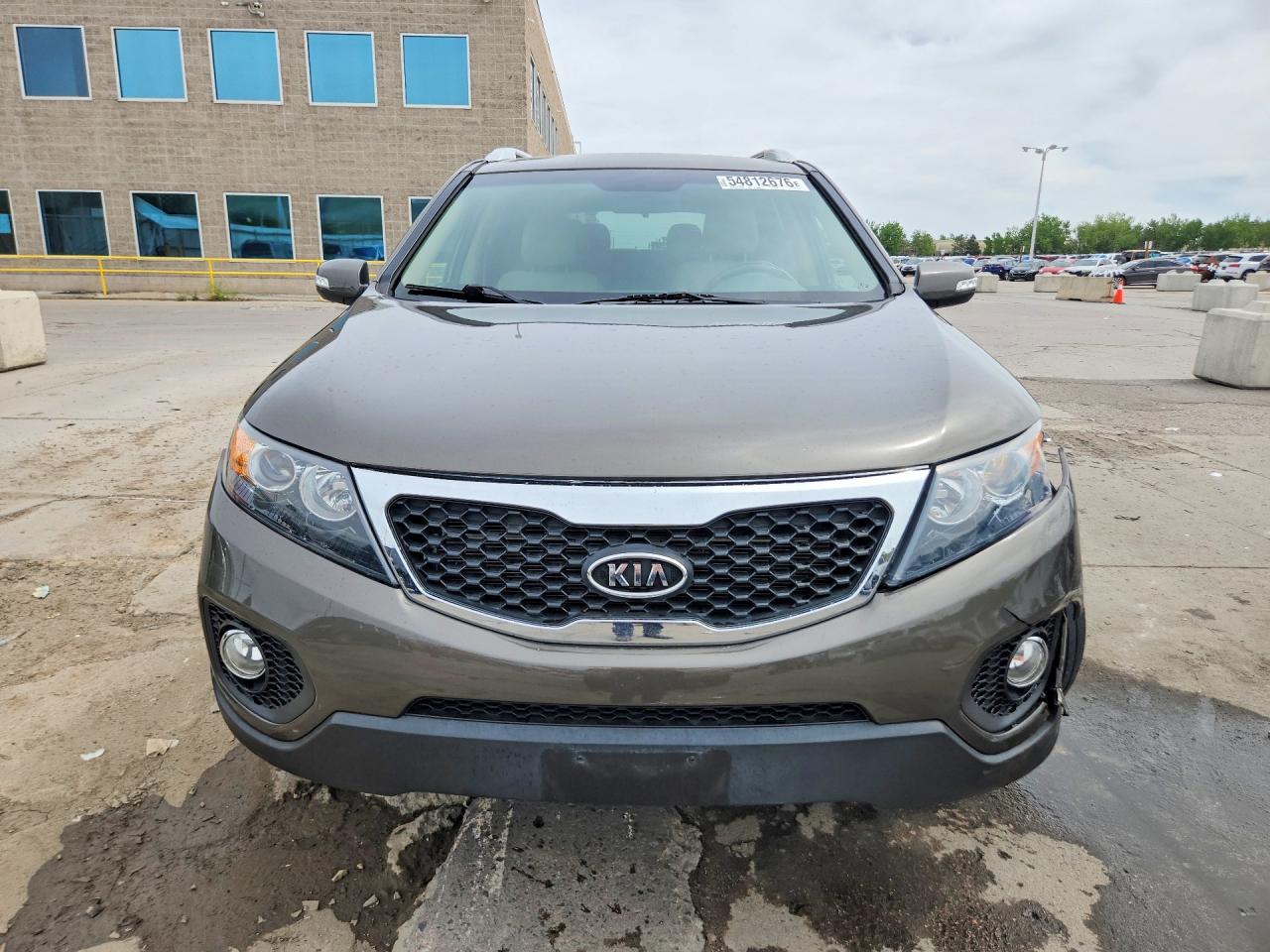 2012 Kia Sorento Ex Brown vin: 5XYKUDA2XCG286488