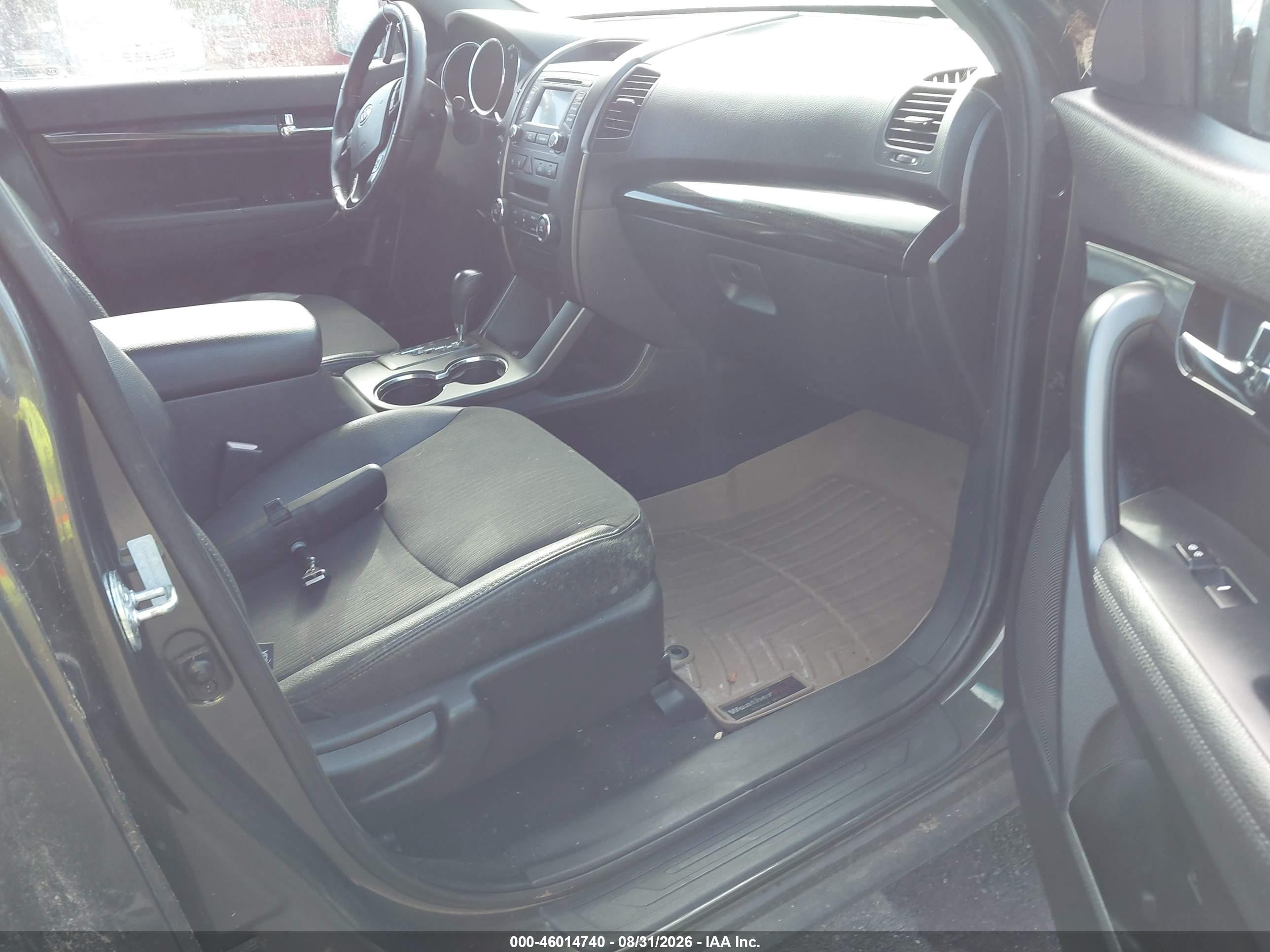 2012 Kia Sorento Ex V6 Gray vin: 5XYKUDA2XCG292100