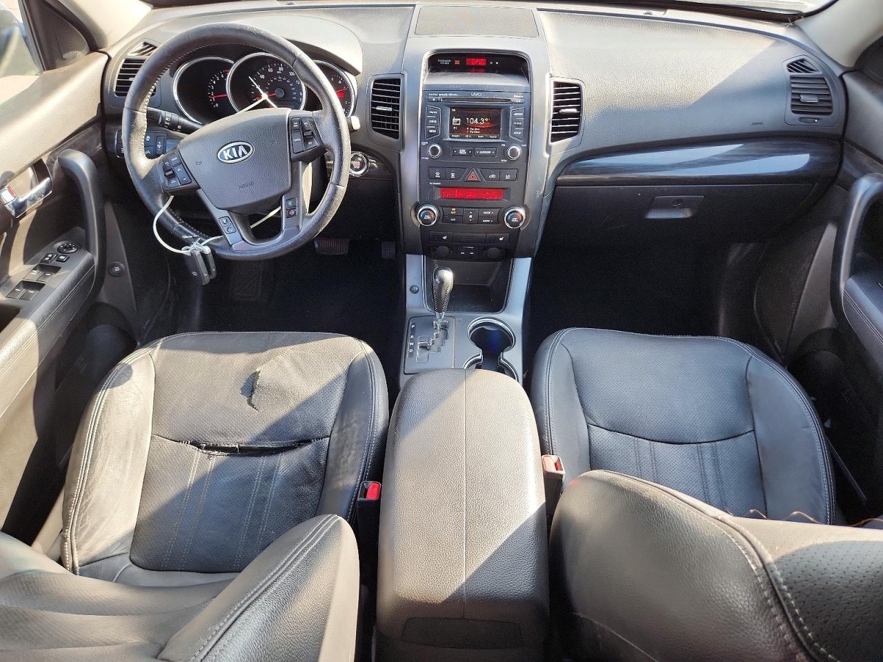 2013 Kia Sorento Ex Silver vin: 5XYKUDA2XDG336985