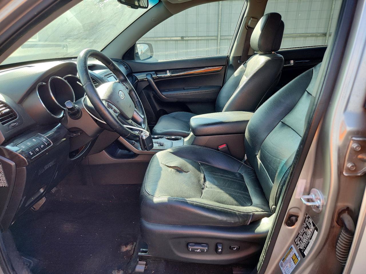 2013 Kia Sorento Ex Silver vin: 5XYKUDA2XDG336985