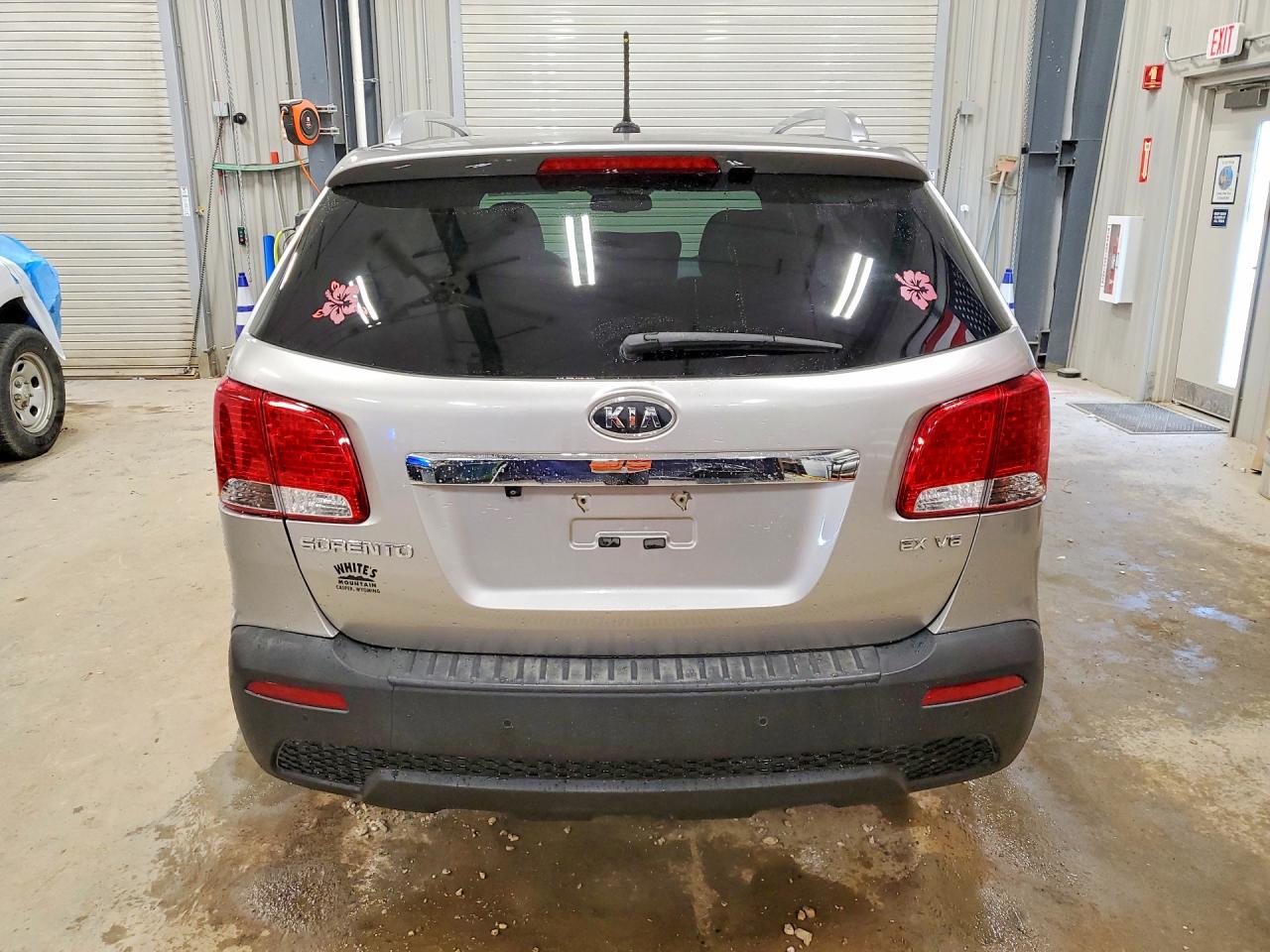 2013 Kia Sorento Ex Silver vin: 5XYKUDA2XDG391338