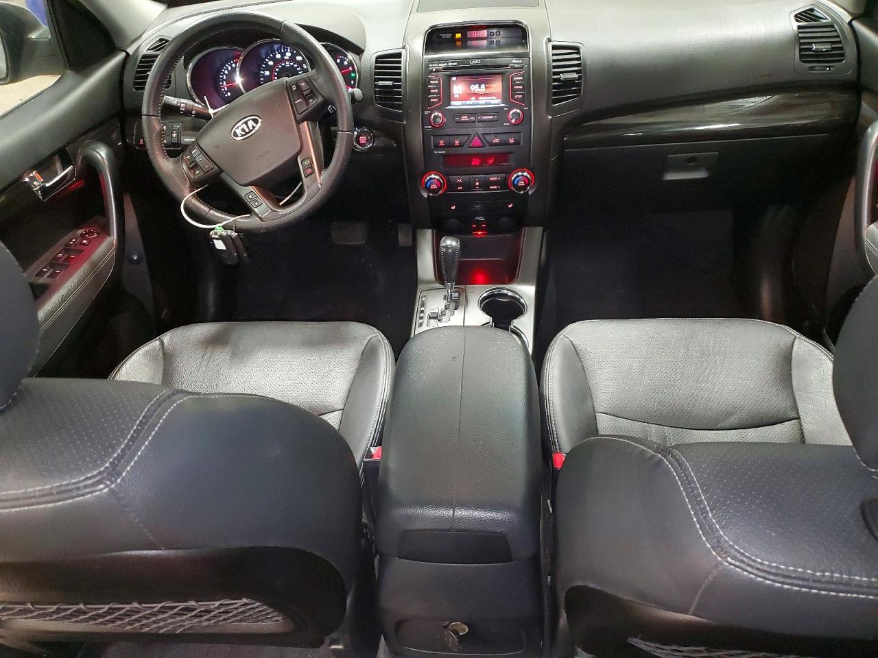 2013 Kia Sorento Ex Silver vin: 5XYKUDA2XDG391338