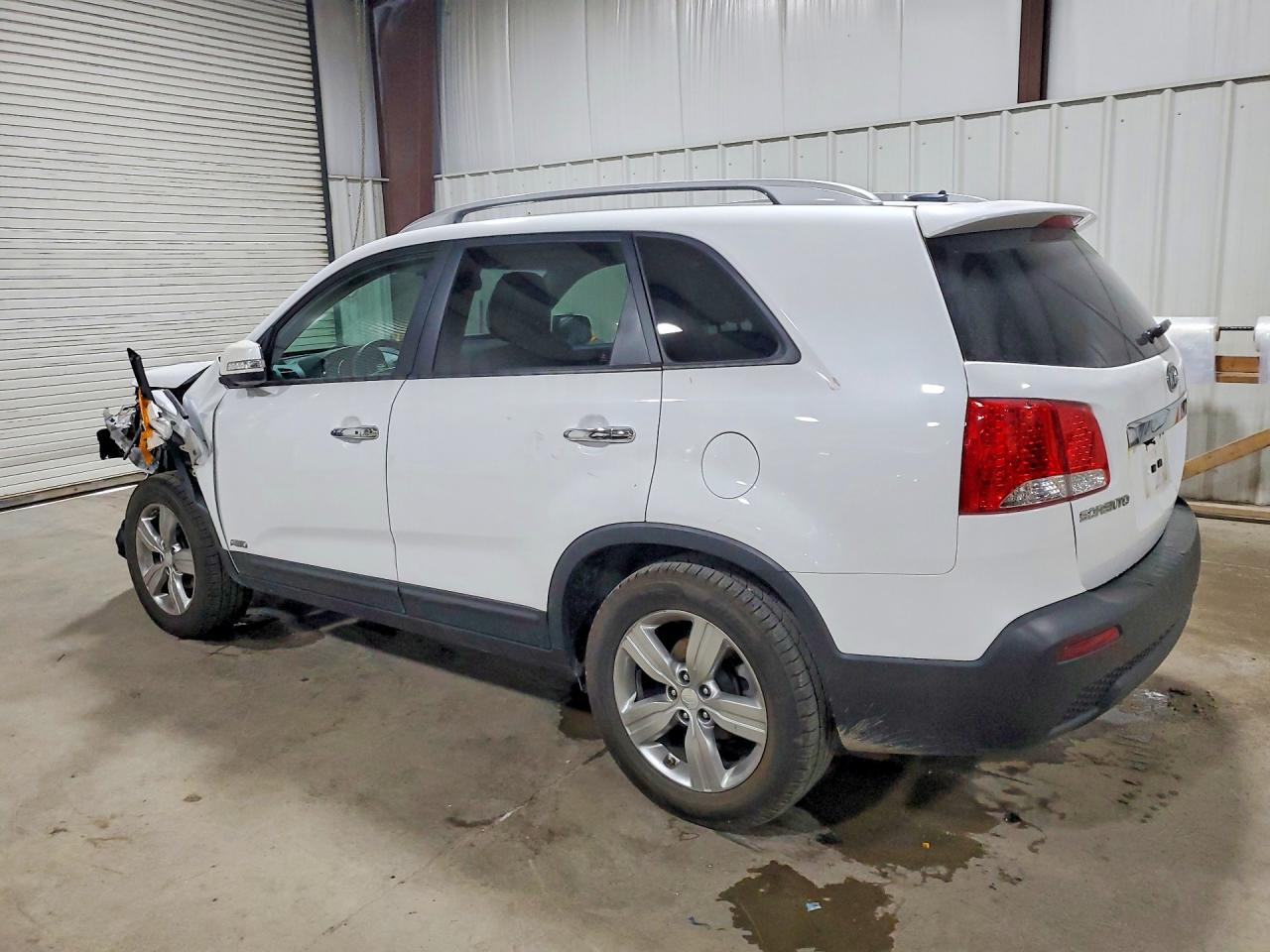 2013 Kia Sorento Ex White vin: 5XYKUDA2XDG412852