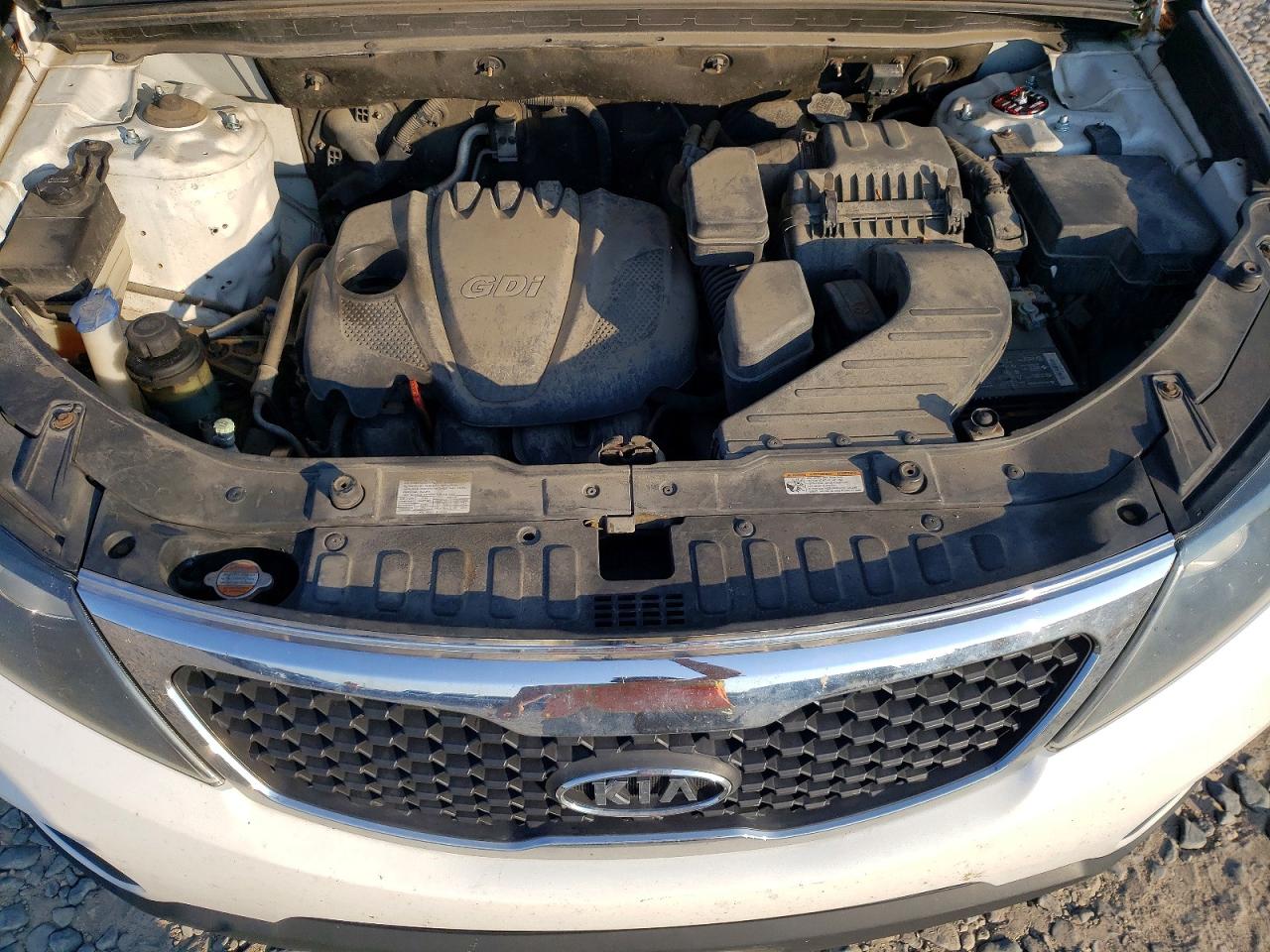2012 Kia Sorento Ex White vin: 5XYKUDA60CG276491