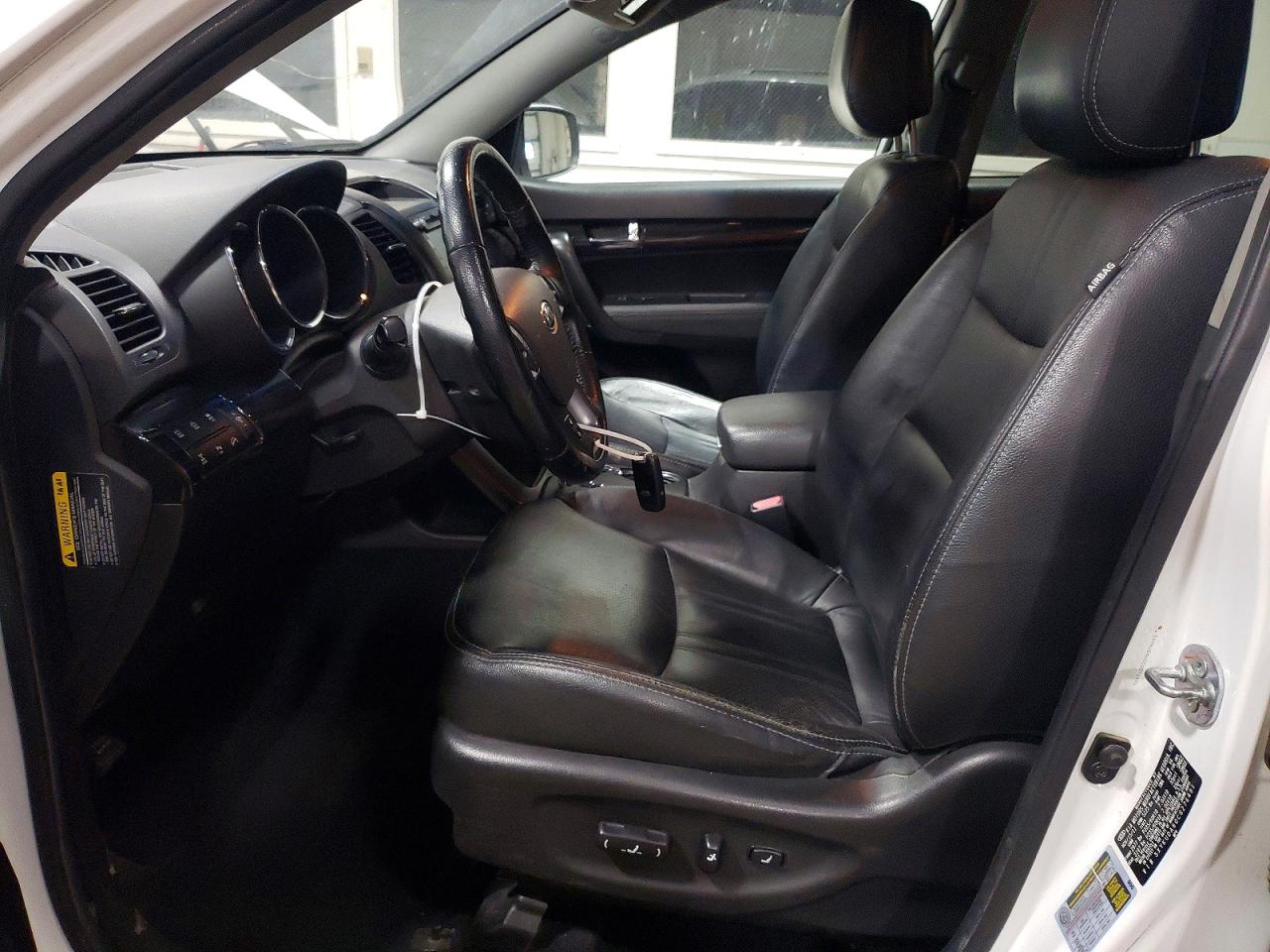 2012 Kia Sorento Ex White vin: 5XYKUDA60CG276491
