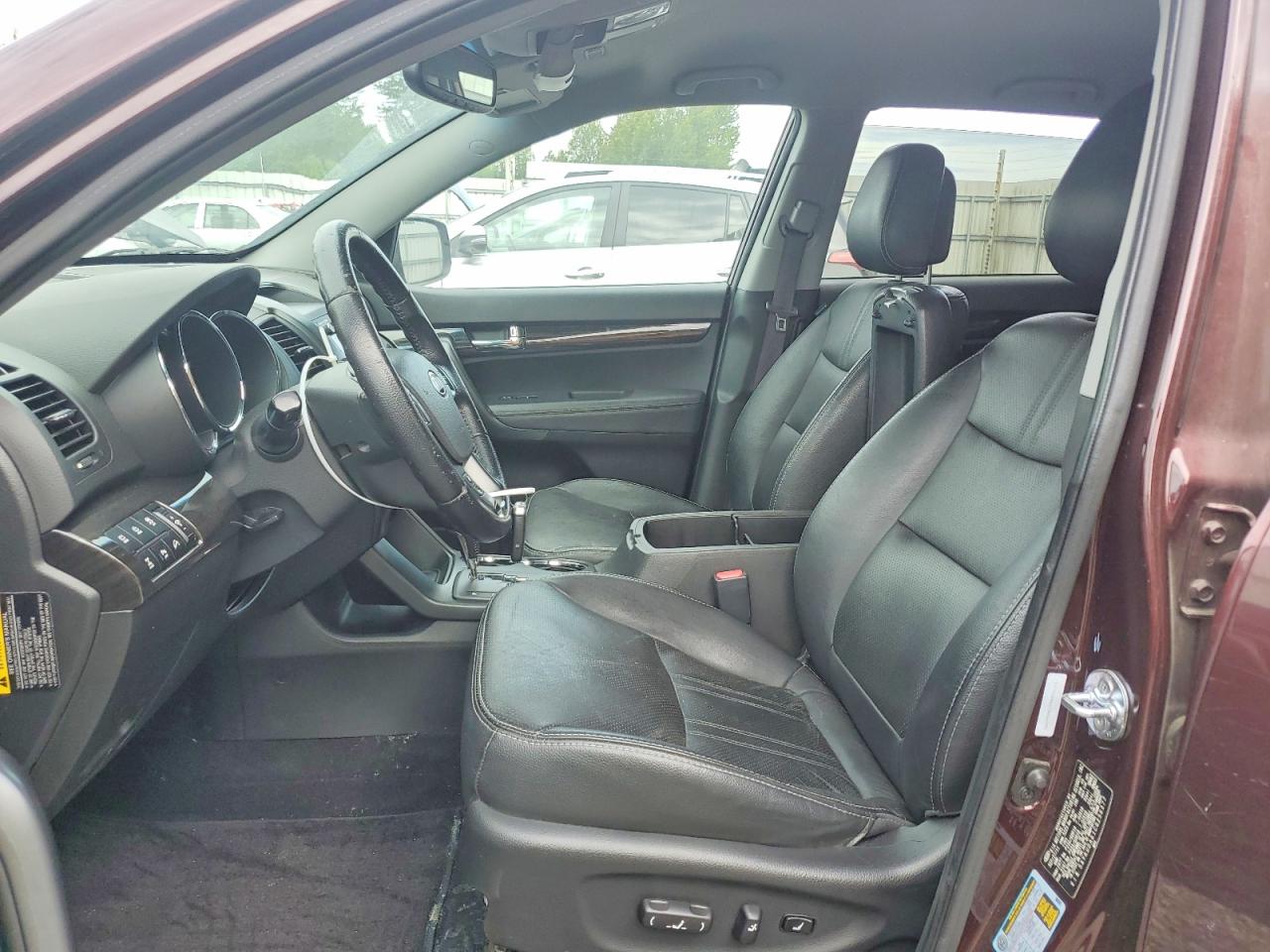 2012 Kia Sorento Ex Maroon vin: 5XYKUDA61CG256377