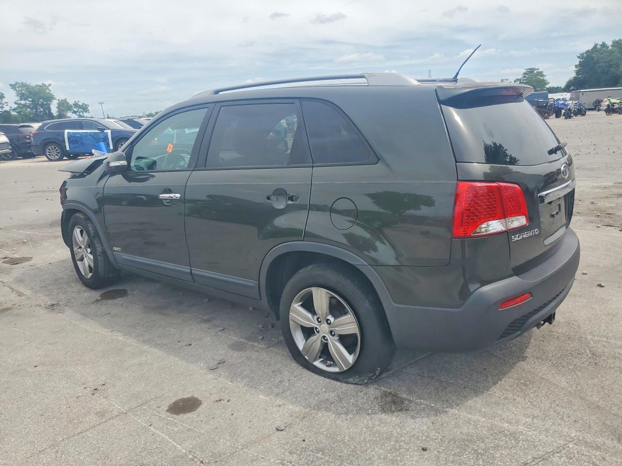 2013 Kia Sorento Ex Gray vin: 5XYKUDA61DG316921