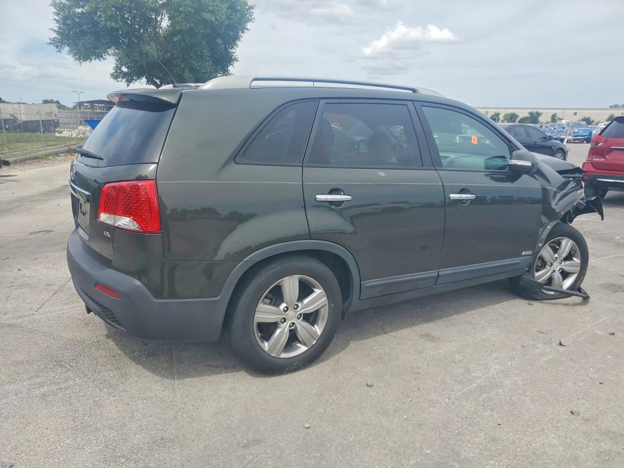 2013 Kia Sorento Ex Gray vin: 5XYKUDA61DG316921