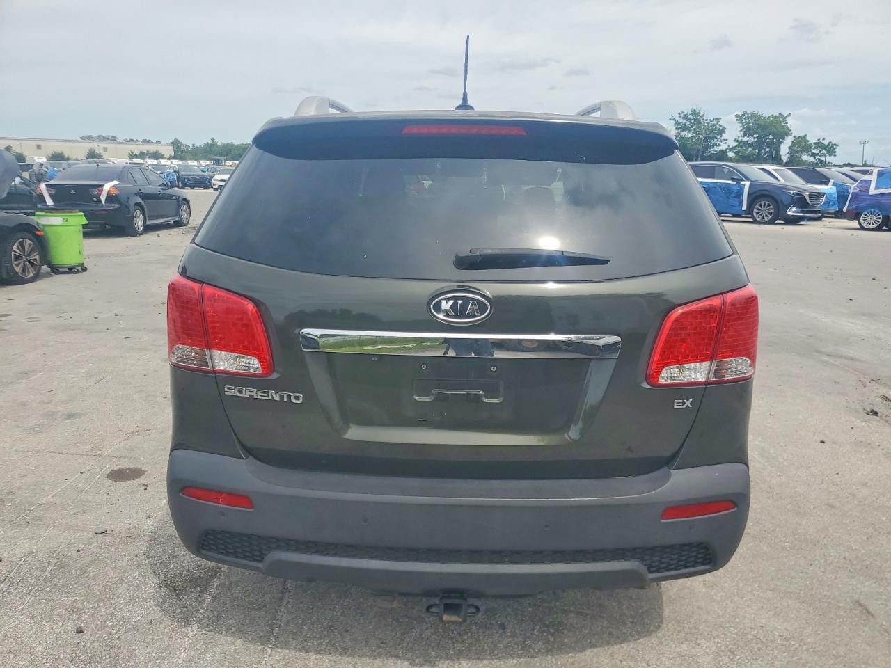 2013 Kia Sorento Ex Gray vin: 5XYKUDA61DG316921