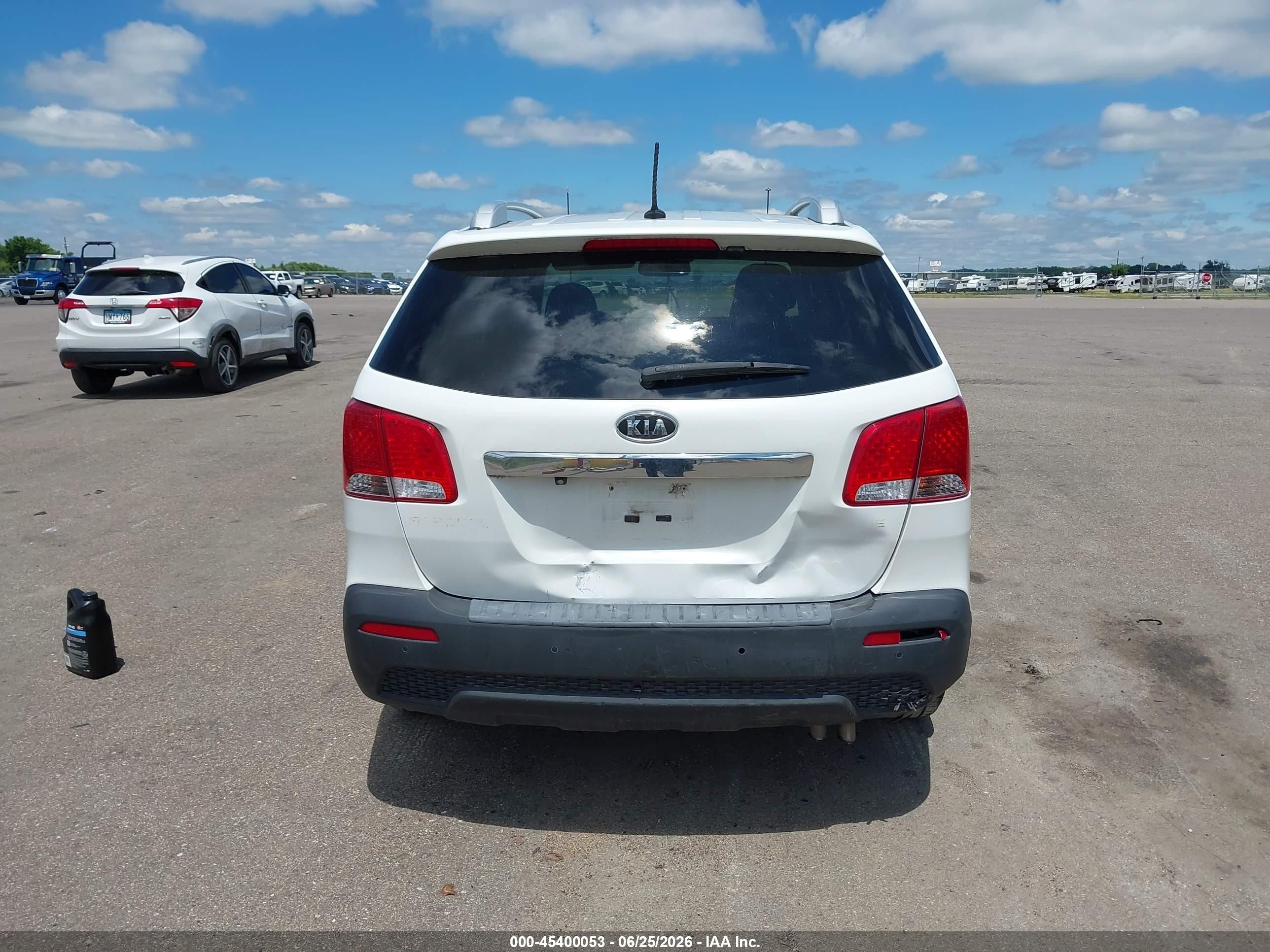 2012 Kia Sorento Ex Белый vin: 5XYKUDA64CG277191