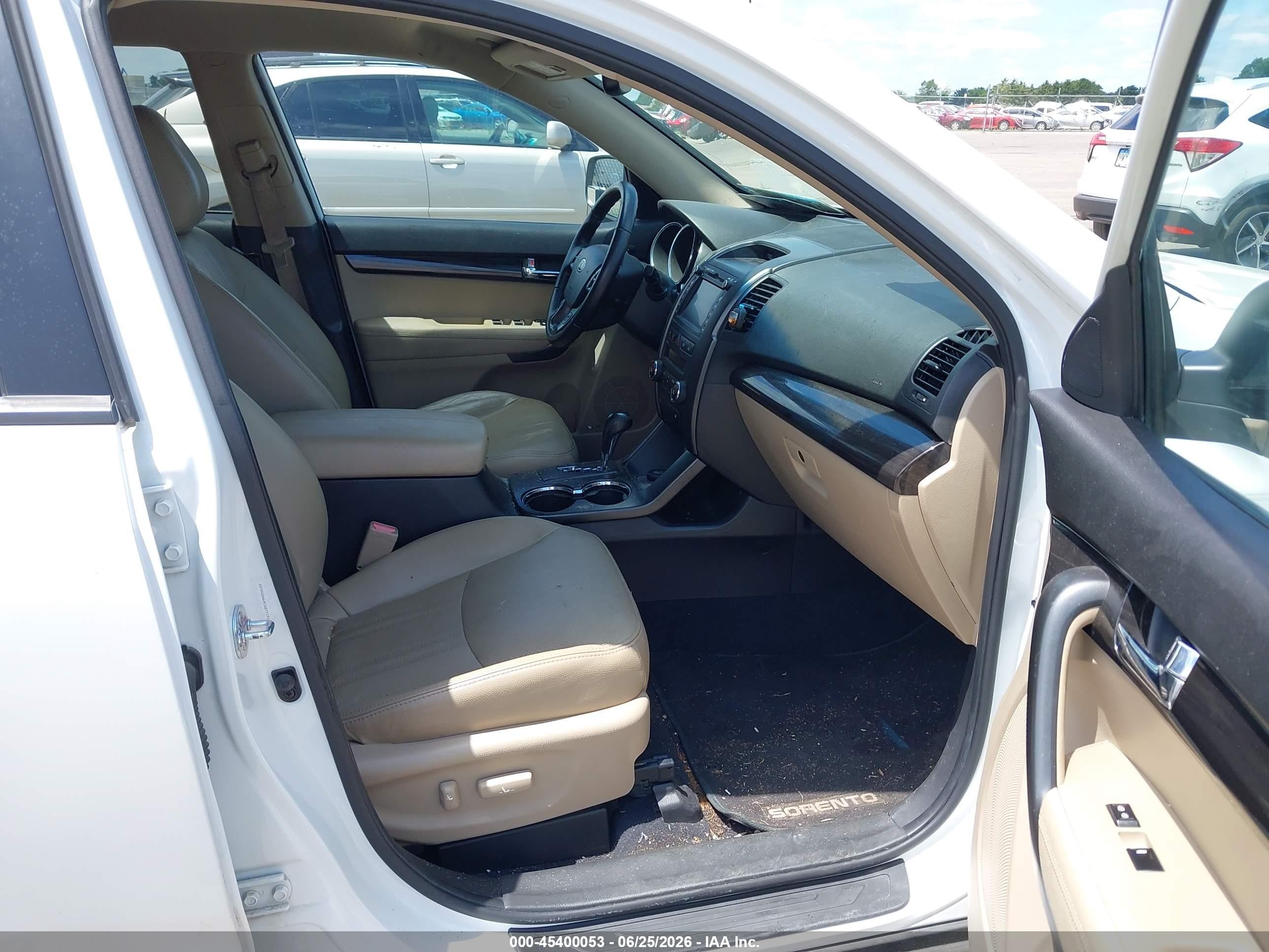 2012 Kia Sorento Ex Белый vin: 5XYKUDA64CG277191