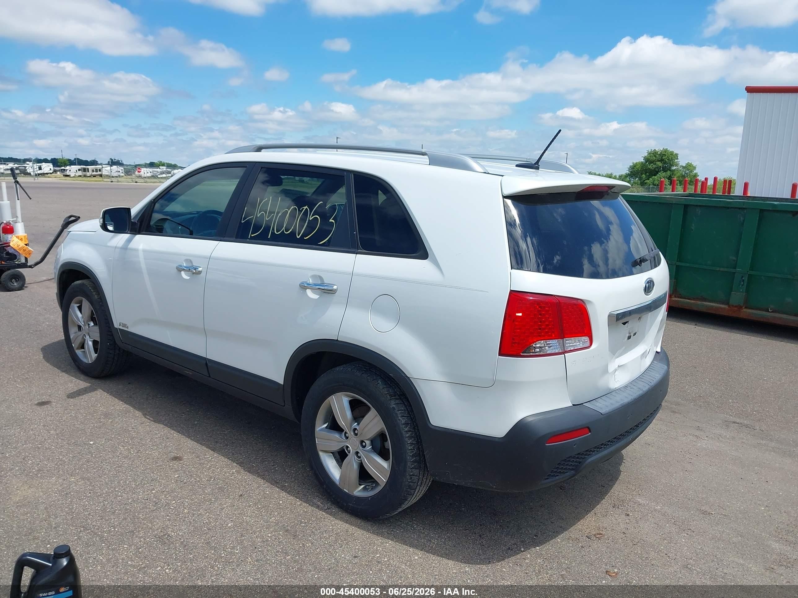 2012 Kia Sorento Ex Белый vin: 5XYKUDA64CG277191