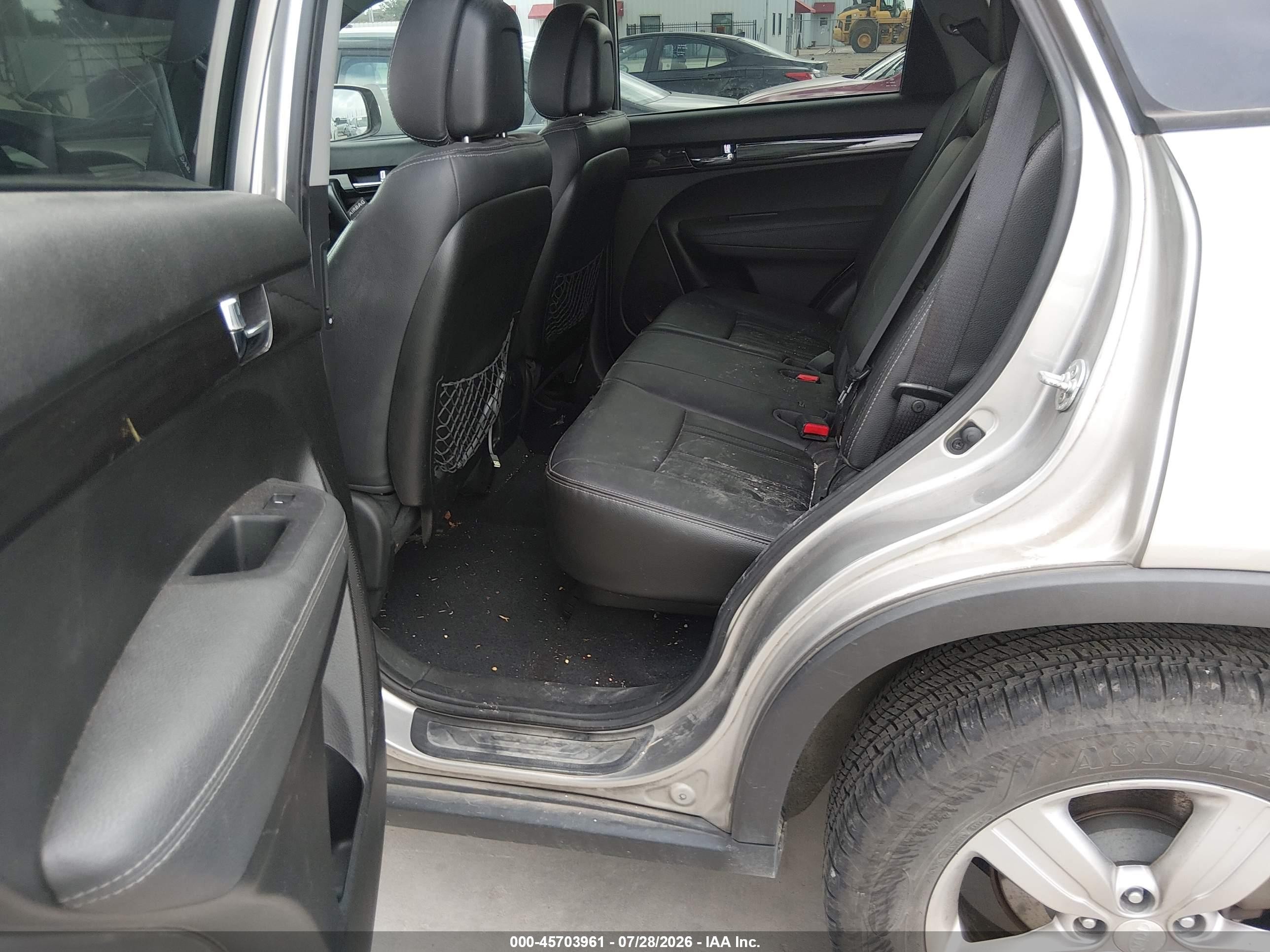 2013 Kia Sorento Ex Beige vin: 5XYKUDA64DG416544