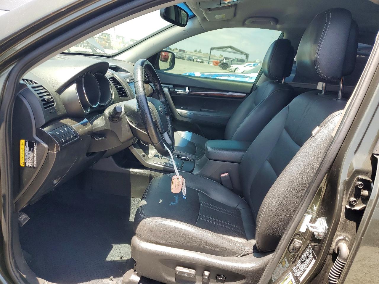 2013 Kia Sorento Ex Green vin: 5XYKUDA65DG334287