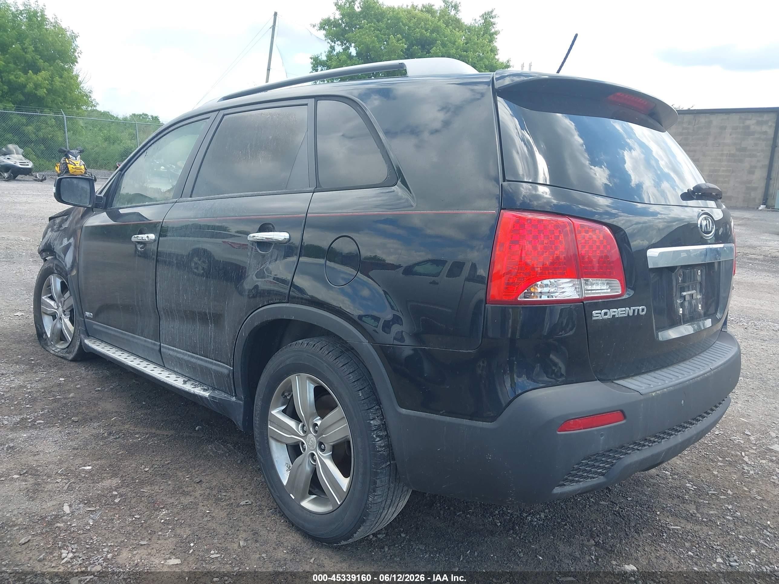 2013 Kia Sorento Ex Black vin: 5XYKUDA67DG342973