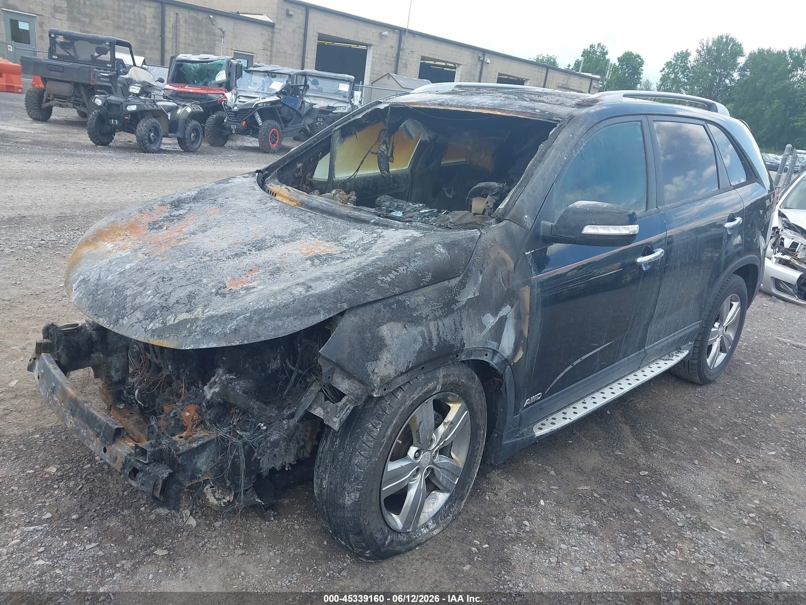 2013 Kia Sorento Ex Black vin: 5XYKUDA67DG342973