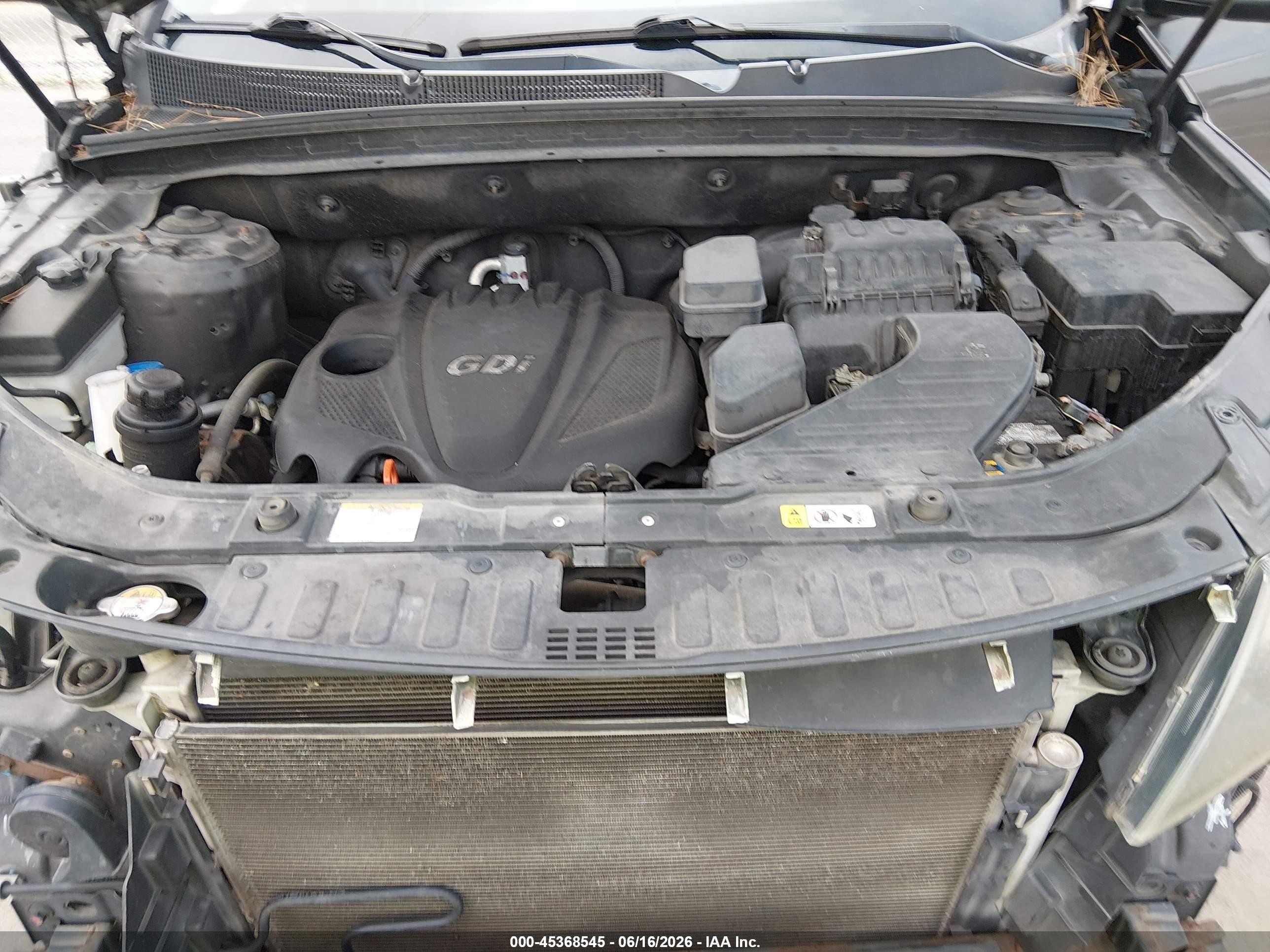 2013 Kia Sorento Ex Gray vin: 5XYKUDA68DG393222