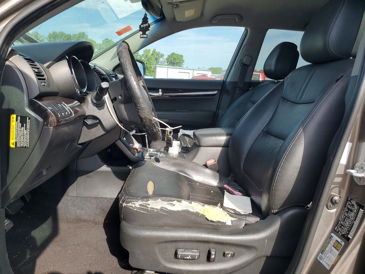 2013 Kia Sorento Ex Gray vin: 5XYKUDA68DG405224