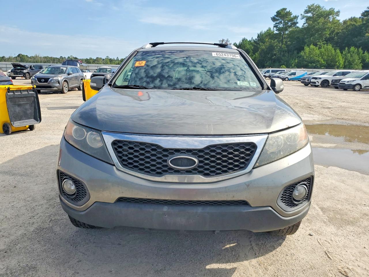 2013 Kia Sorento Ex Gray vin: 5XYKUDA68DG405224