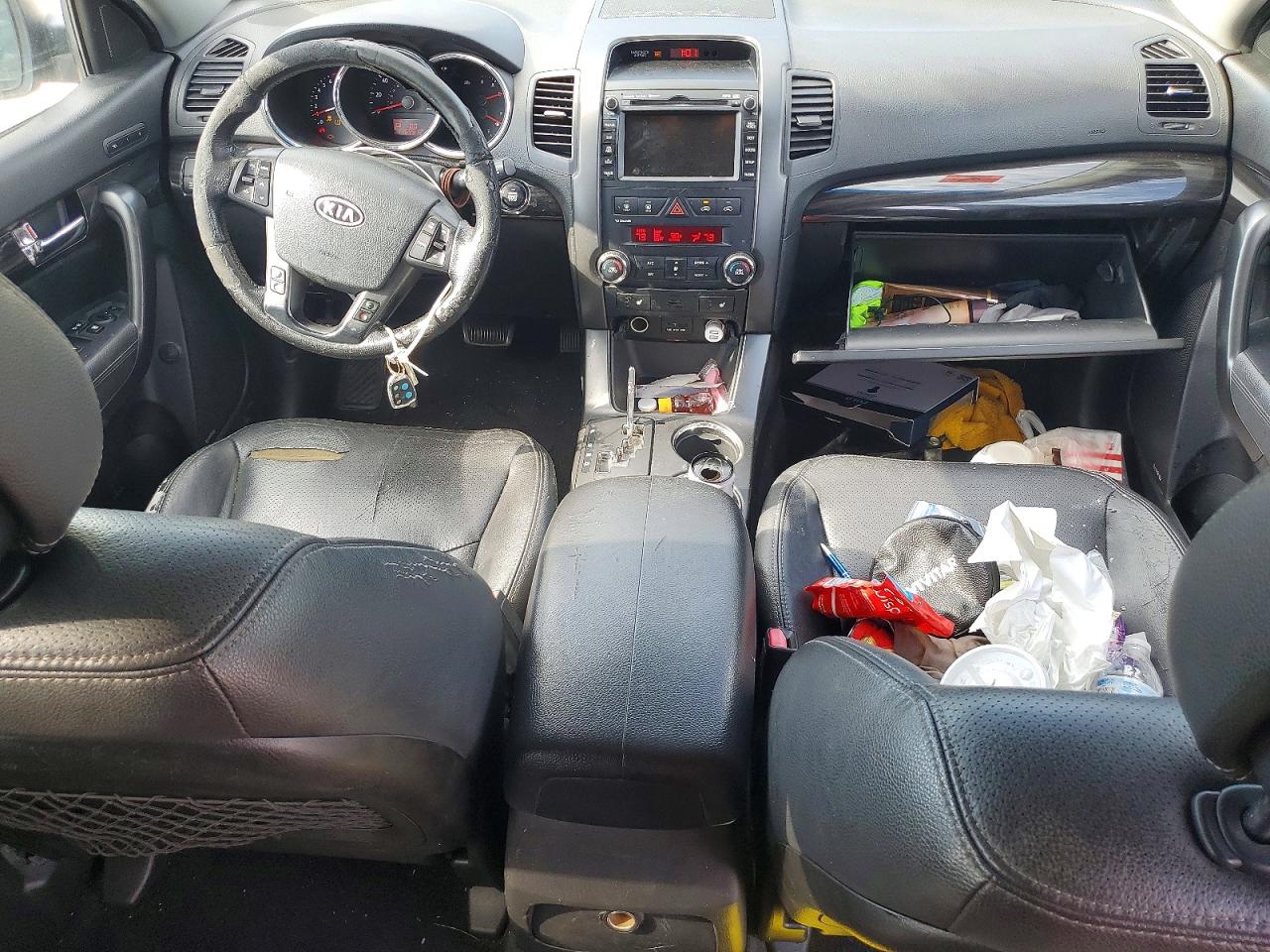 2013 Kia Sorento Ex Gray vin: 5XYKUDA68DG405224