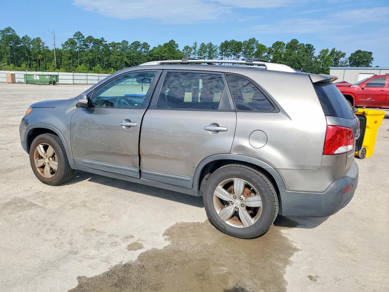 2013 Kia Sorento Ex Gray vin: 5XYKUDA68DG405224